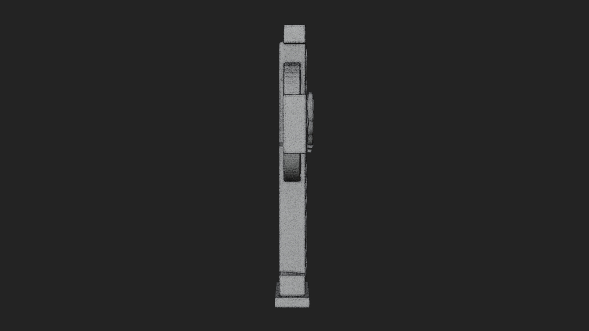 Carved Relief Wall Cross Design 132 3D Print Model 3D Model