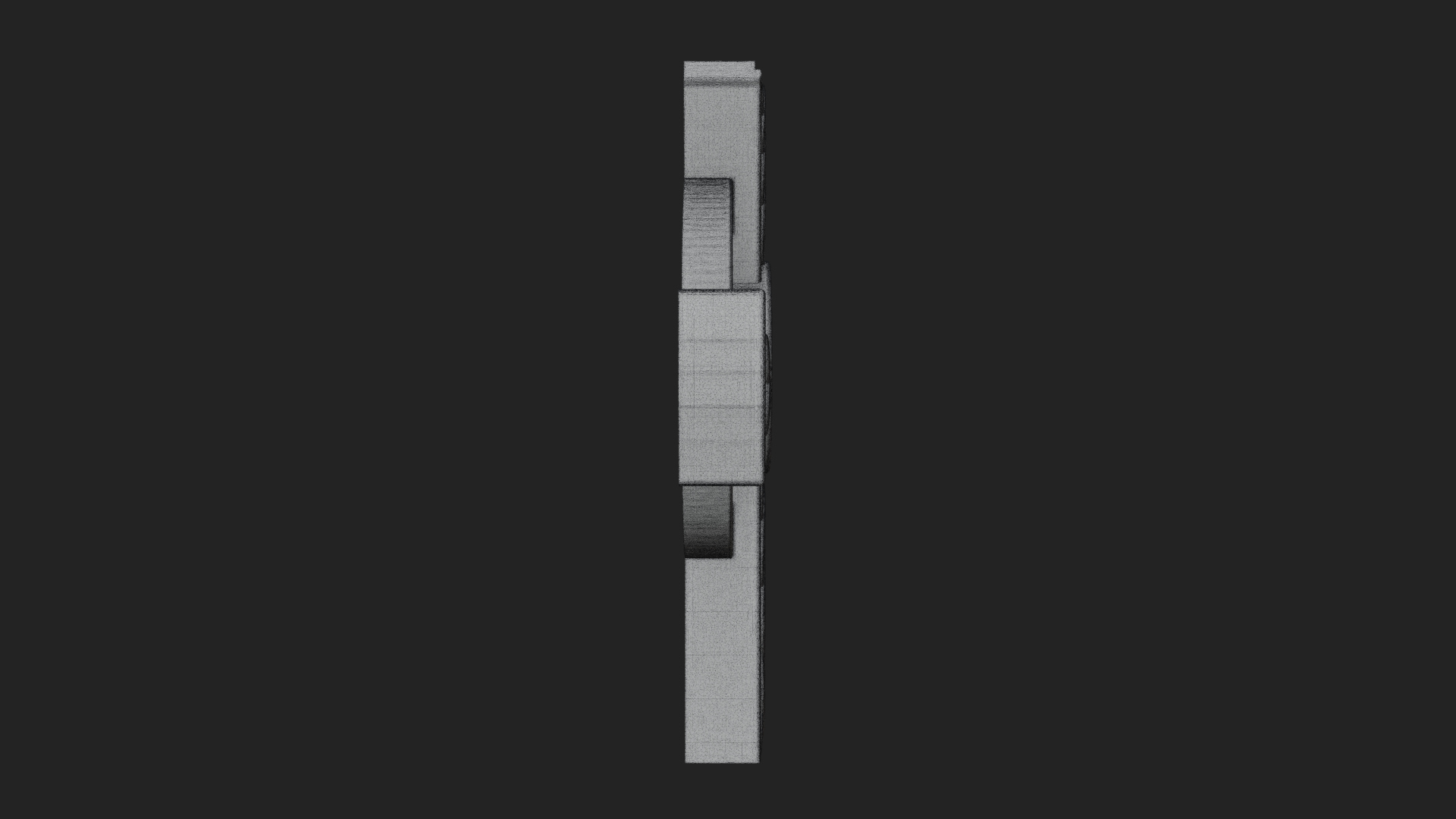 Carved Relief Wall Cross Design 134 3D Print Model 3D Model