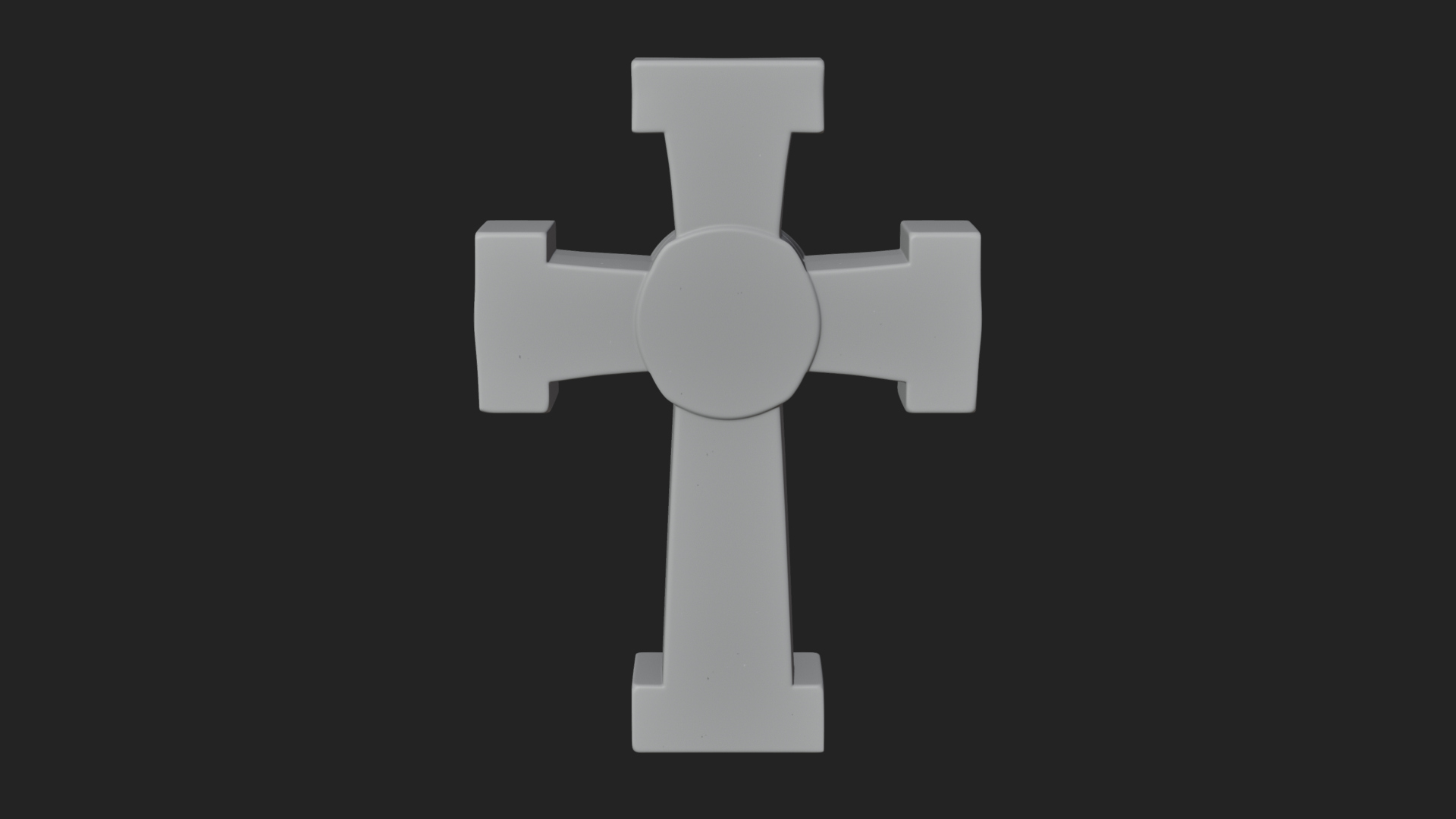 Carved Relief Wall Cross Design 139 3D Print Model 3D Model