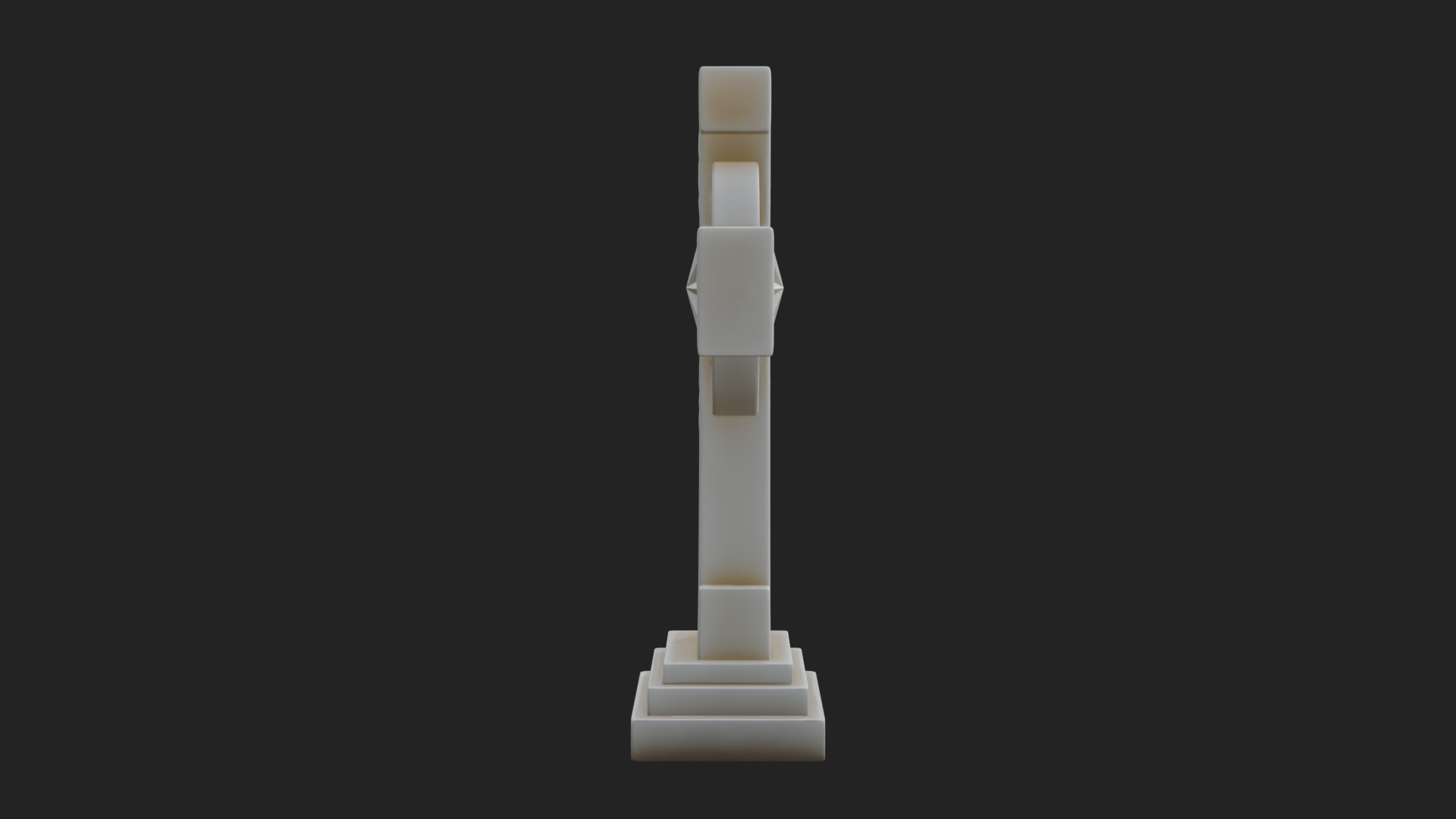 Carved Relief Wall Cross Design 140 3D Print Model 3D Model