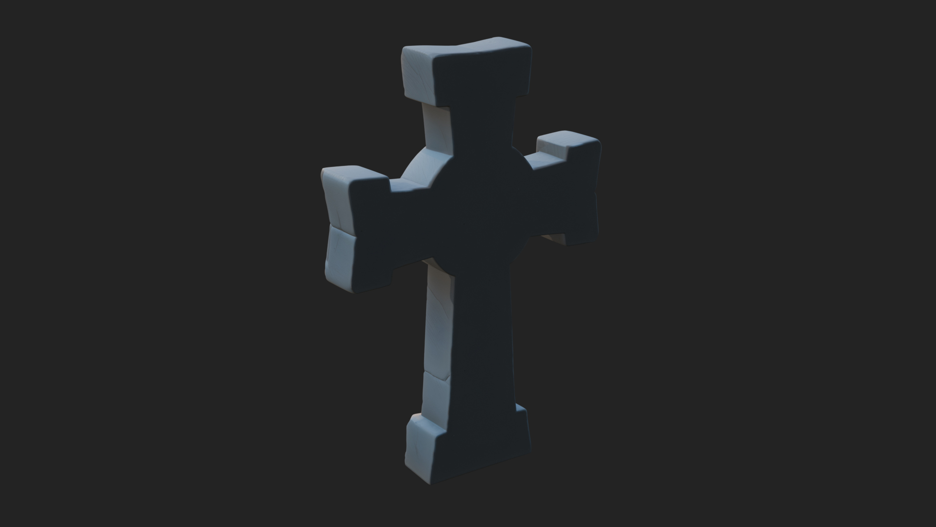 Carved Relief Wall Cross Design 141 3D Print Model 3D Model