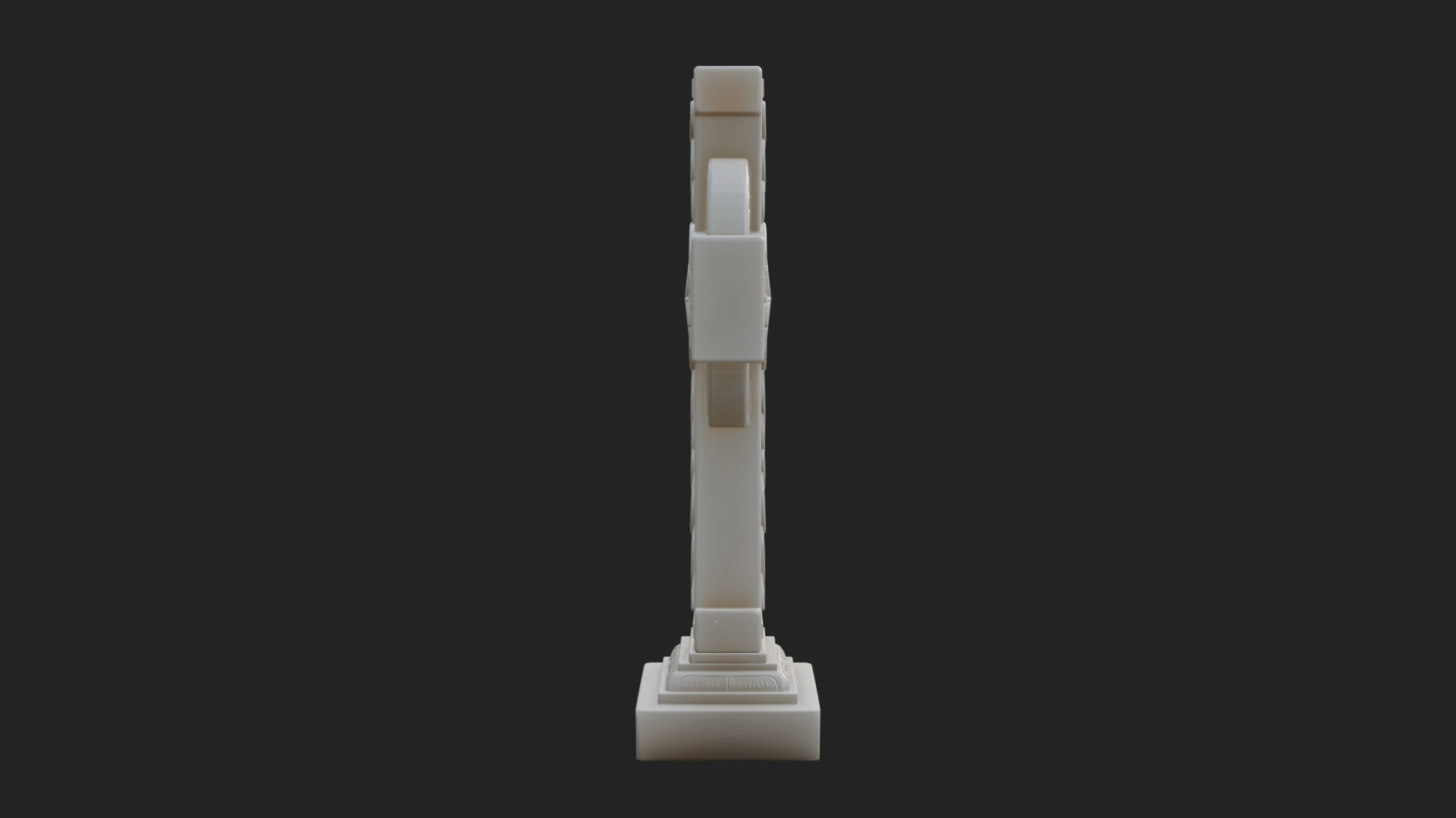 Carved Relief Wall Cross Design 146 3D Print Model 3D Model