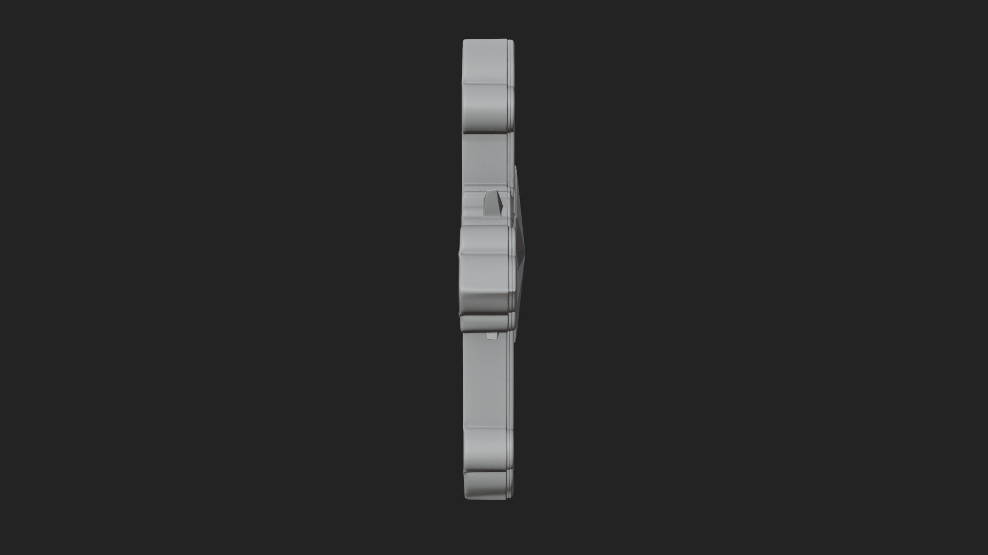 Carved Relief Wall Cross Design 147 3D Print Model 3D Model