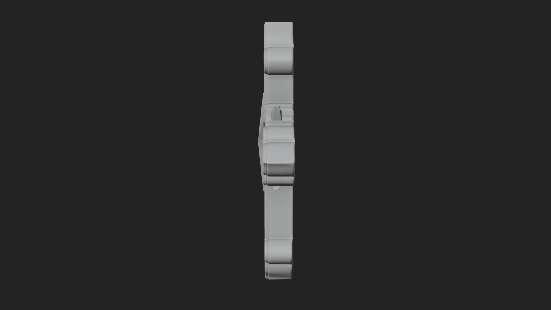 Carved Relief Wall Cross Design 147 3D Print Model 3D Model