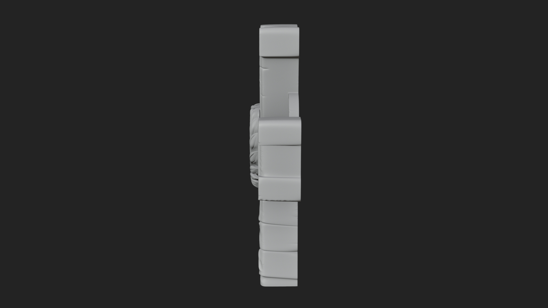 Carved Relief Wall Cross Design 148 3D Print Model 3D Model