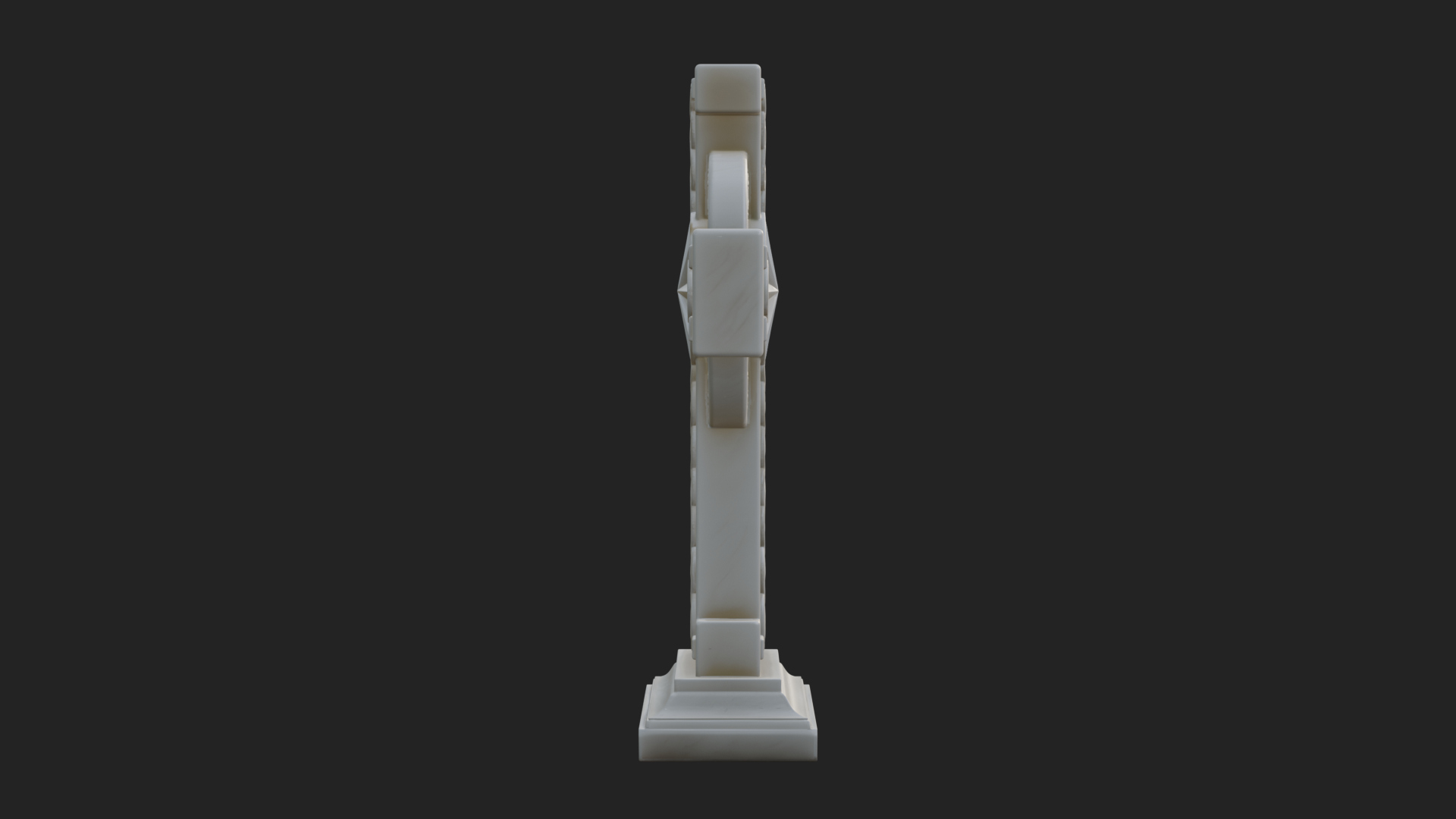 Carved Relief Wall Cross Design 149 3D Print Model 3D Model