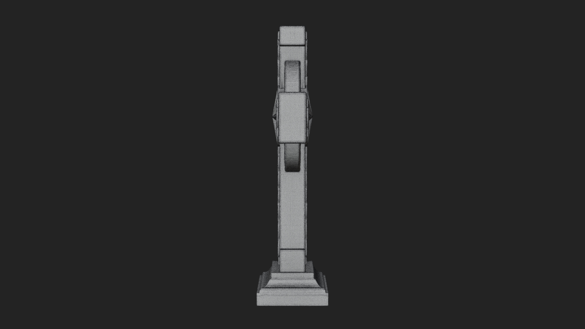 Carved Relief Wall Cross Design 149 3D Print Model 3D Model