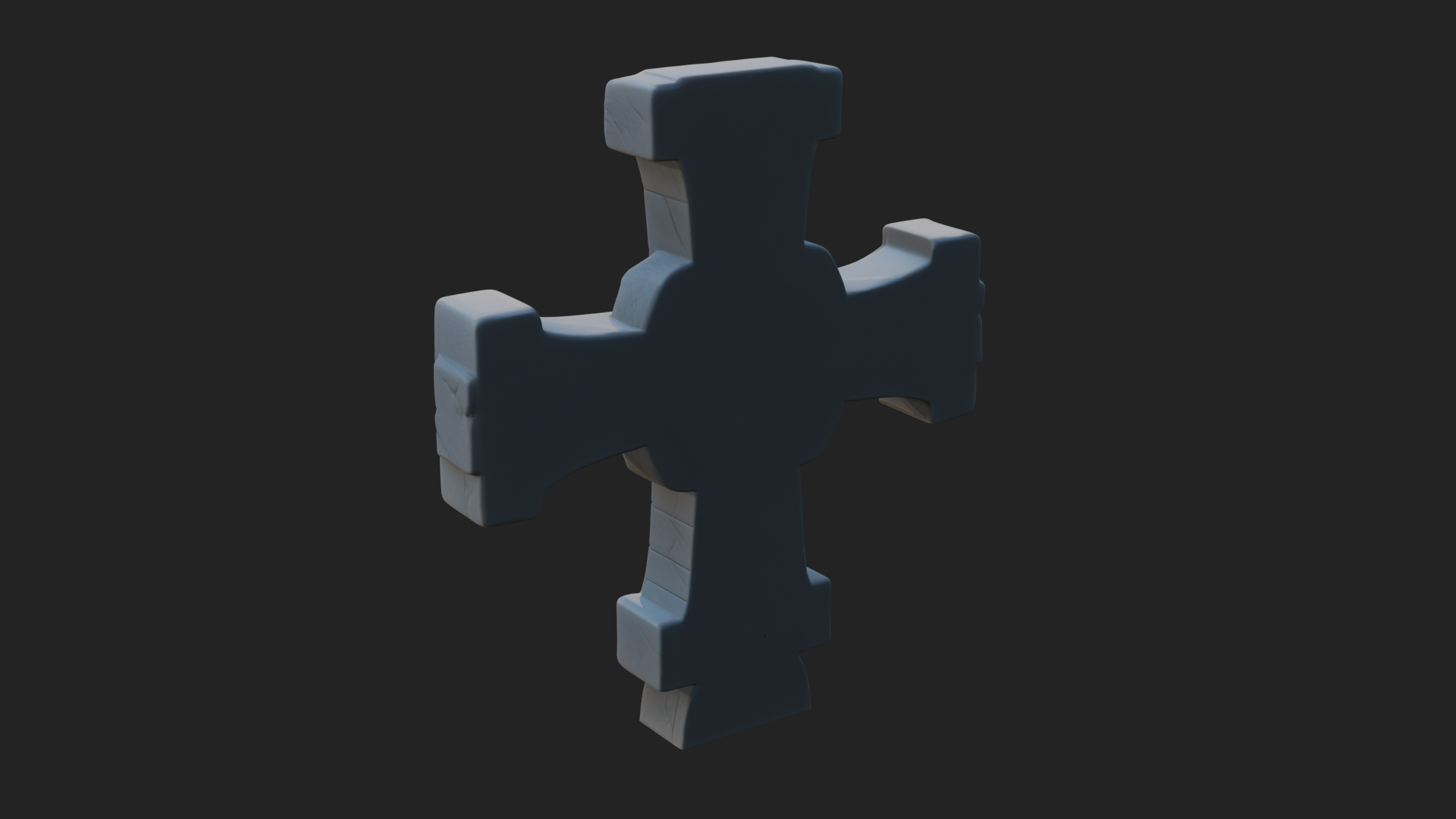 Carved Relief Wall Cross Design 151 3D Print Model 3D Model