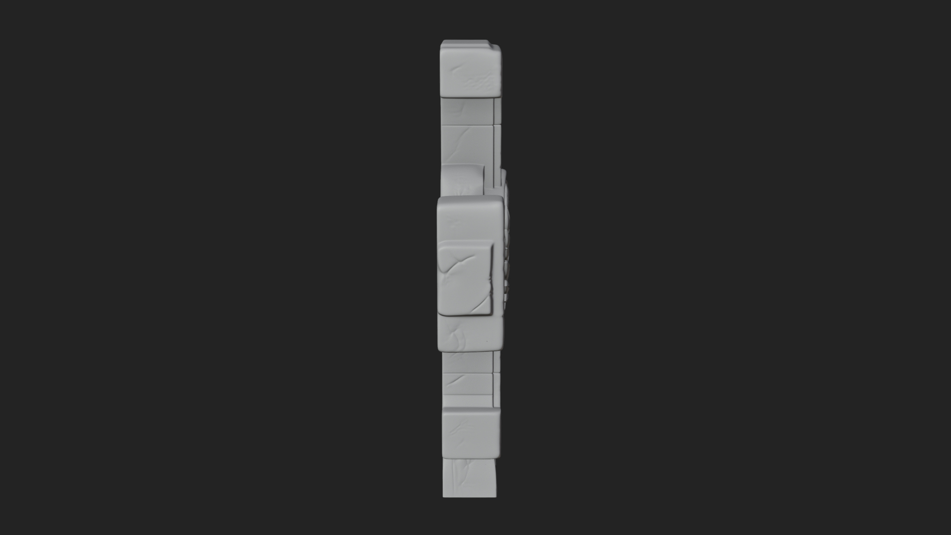 Carved Relief Wall Cross Design 151 3D Print Model 3D Model