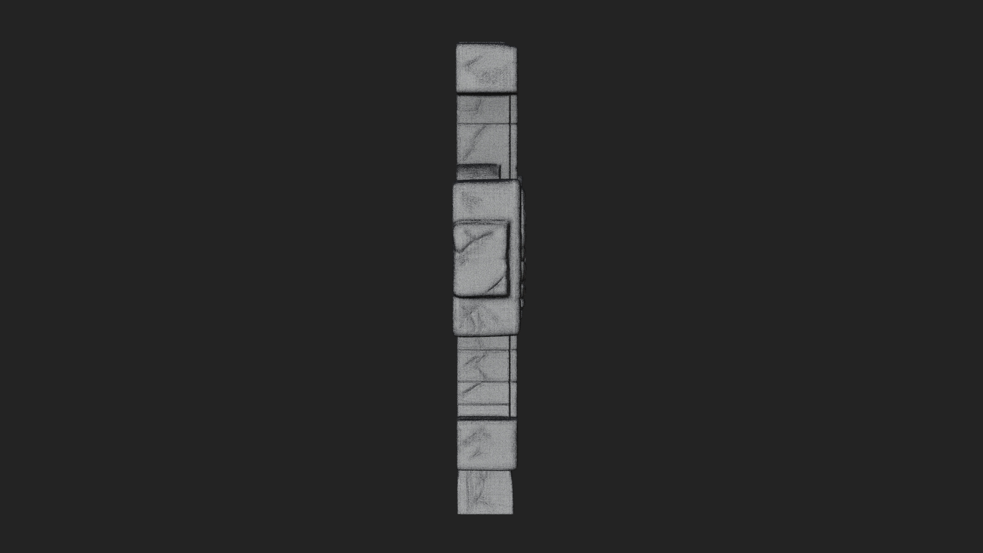 Carved Relief Wall Cross Design 151 3D Print Model 3D Model