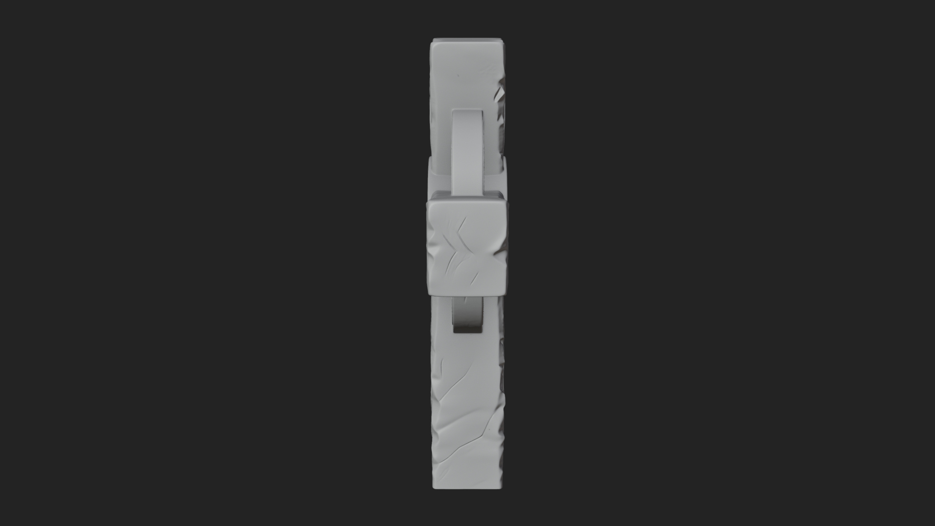 Carved Relief Wall Cross Design 153 3D Print Model 3D Model