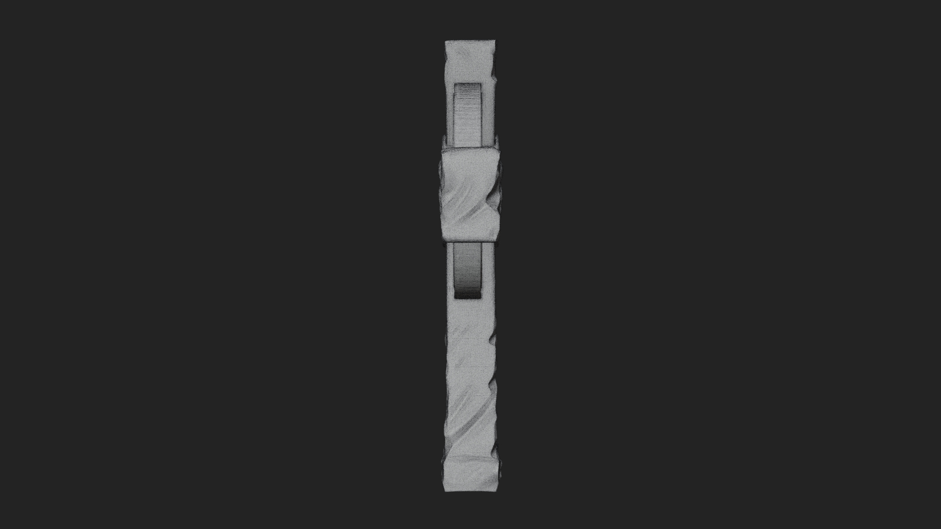 Carved Relief Wall Cross Design 158 3D Print Model 3D Model