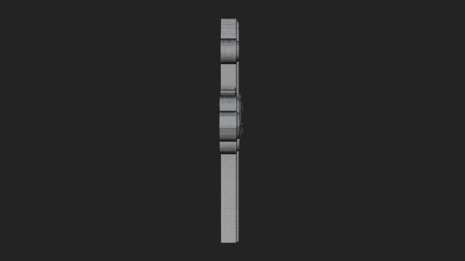 Carved Relief Wall Cross Design 159 3D Print Model 3D Model