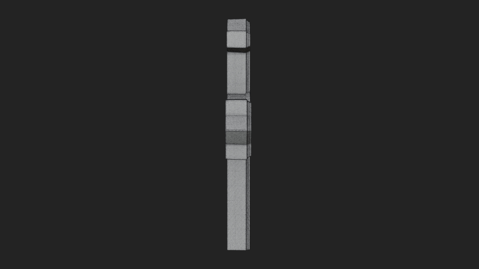 Carved Relief Wall Cross Design 160 3D Print Model 3D Model