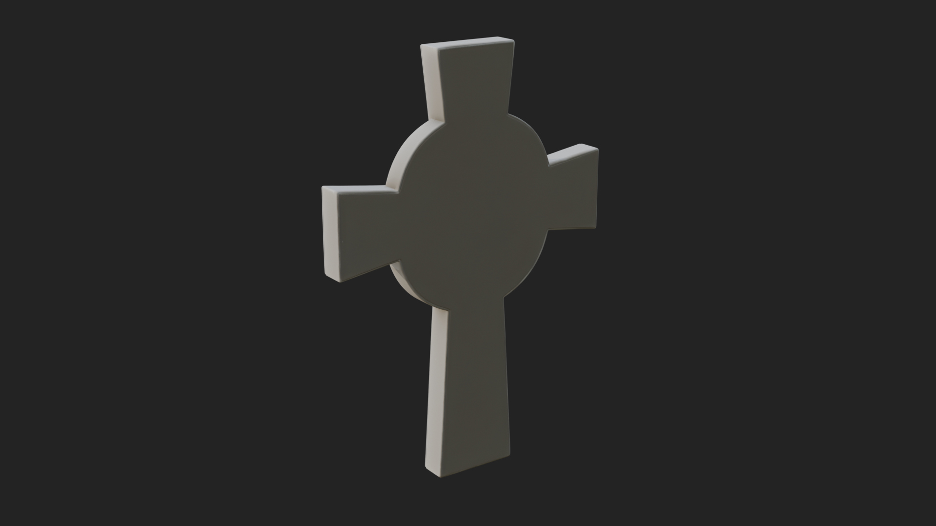 Carved Relief Wall Cross Design 161 3D Print Model 3D Model