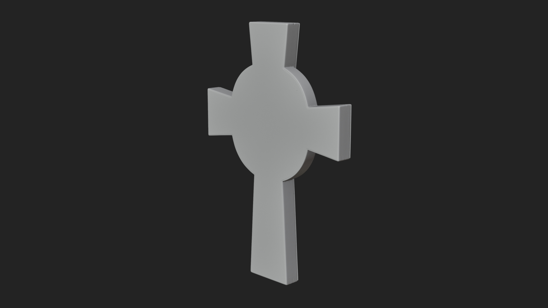 Carved Relief Wall Cross Design 161 3D Print Model 3D Model
