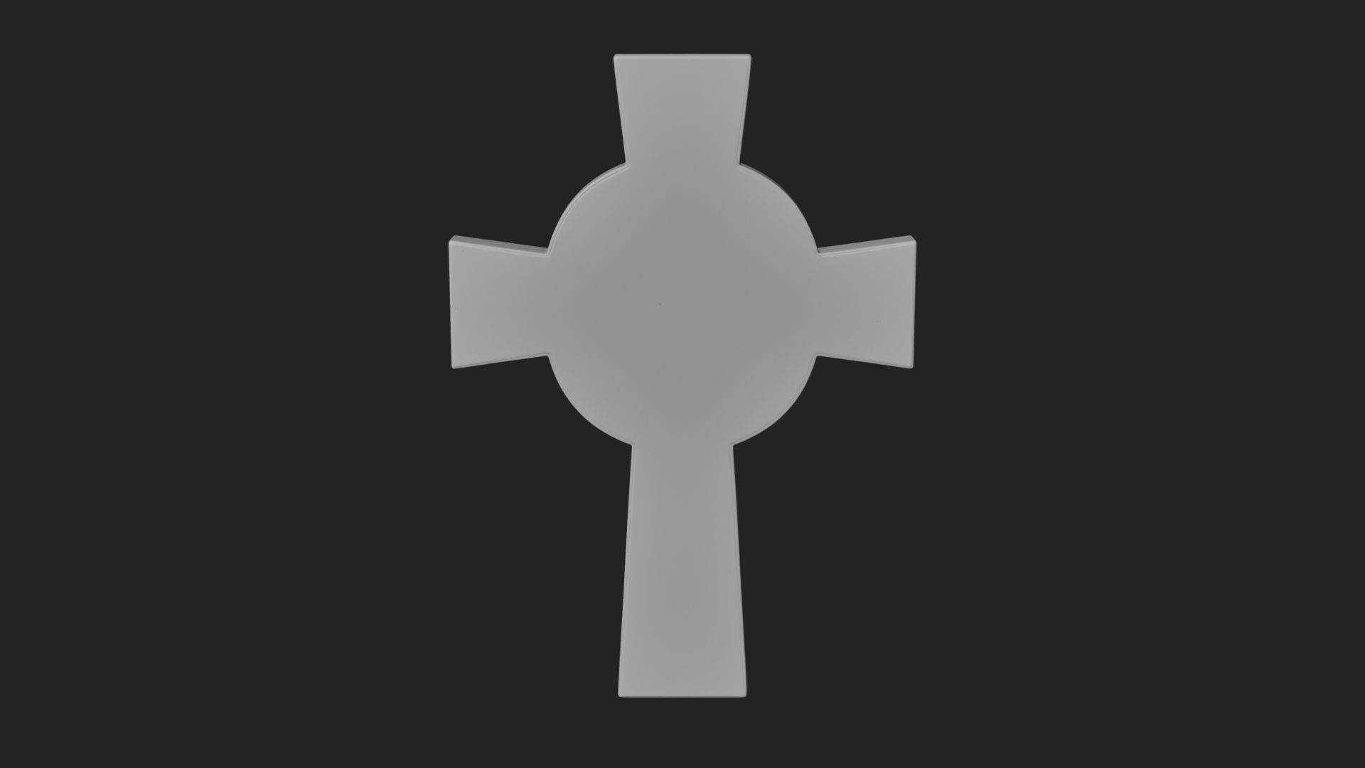 Carved Relief Wall Cross Design 161 3D Print Model 3D Model