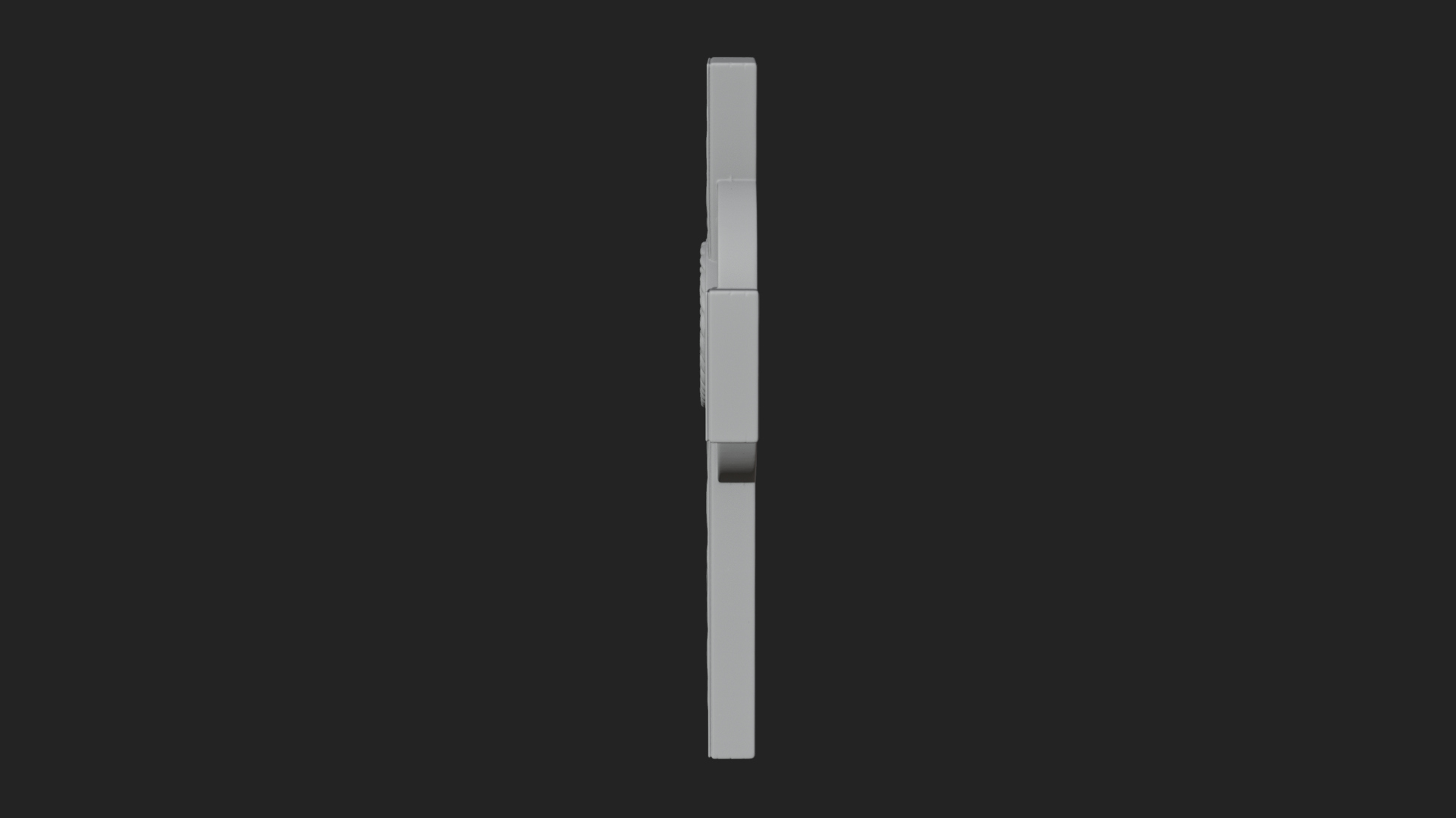 Carved Relief Wall Cross Design 161 3D Print Model 3D Model