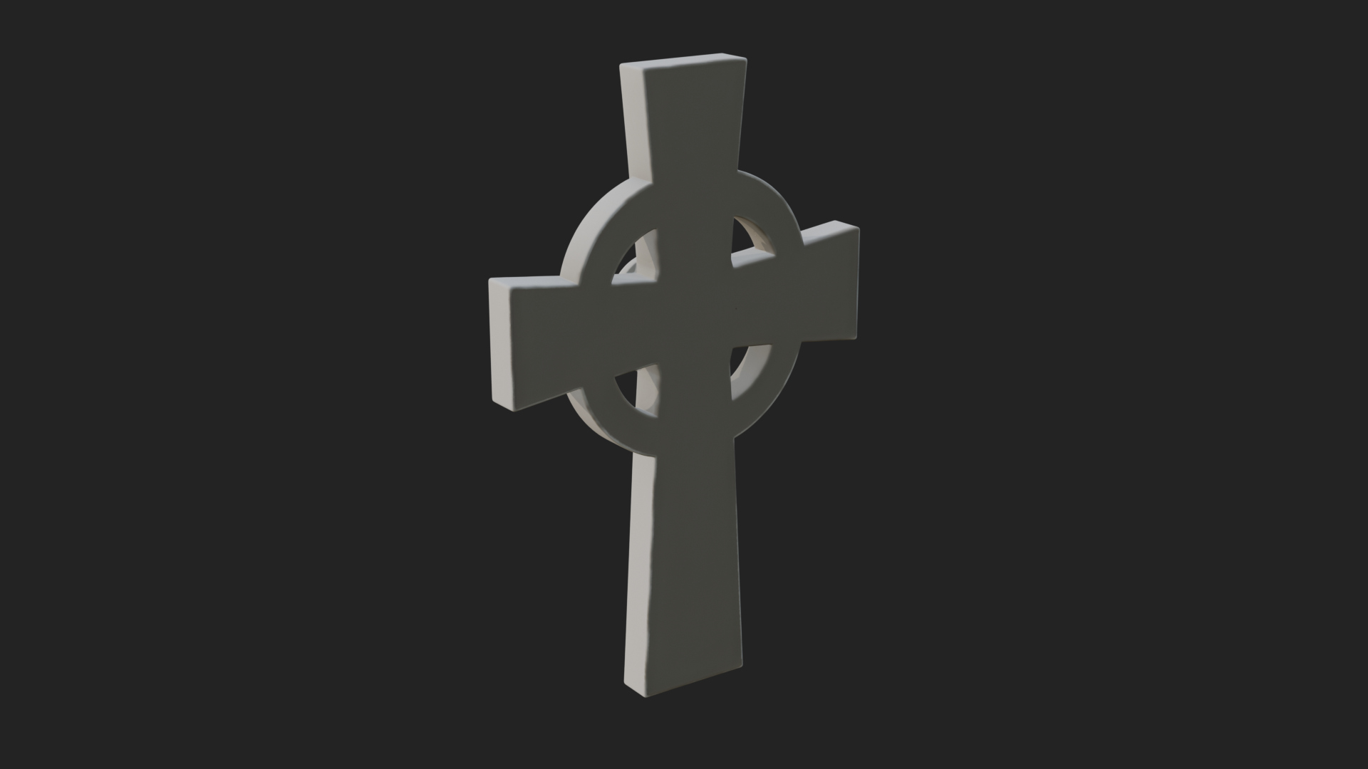Carved Relief Wall Cross Design 163 3D Print Model 3D Model