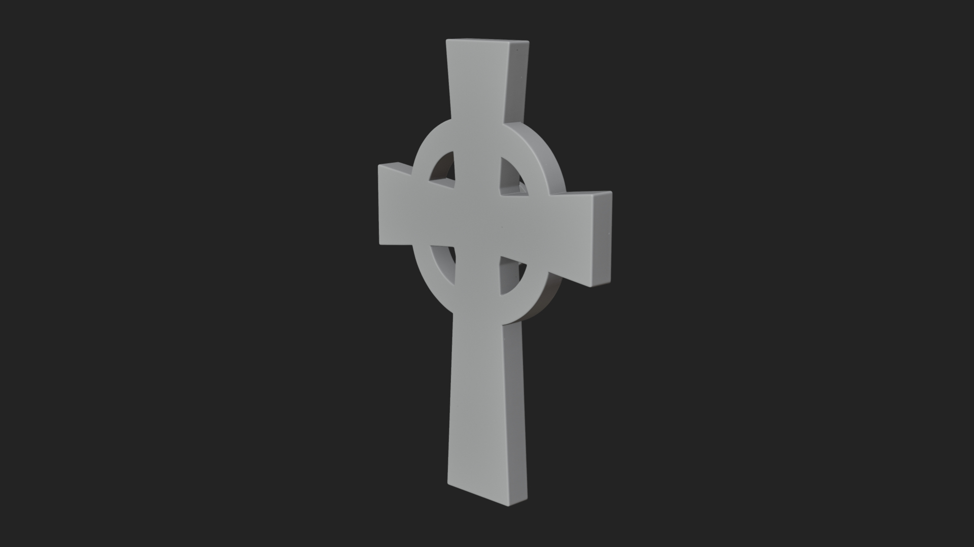 Carved Relief Wall Cross Design 163 3D Print Model 3D Model