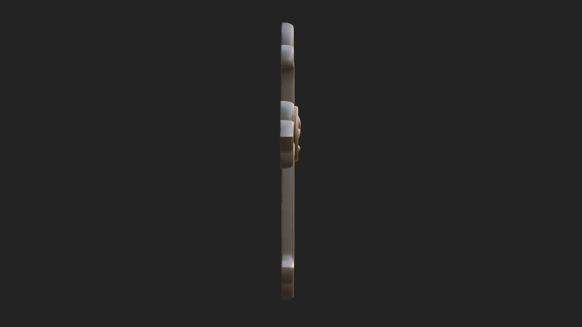 Carved Relief Wall Cross Design 169 3D Print Model 3D Model