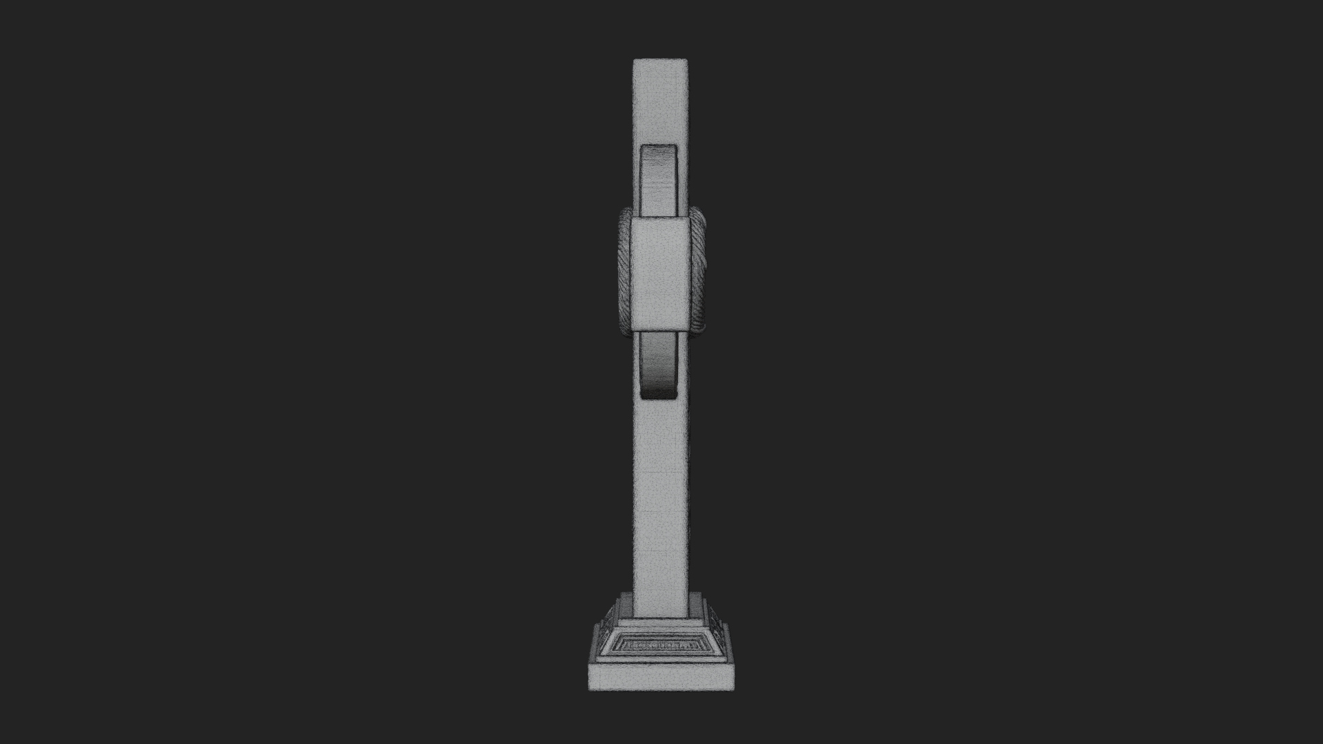 Carved Relief Wall Cross Design 170 3D Print Model 3D Model