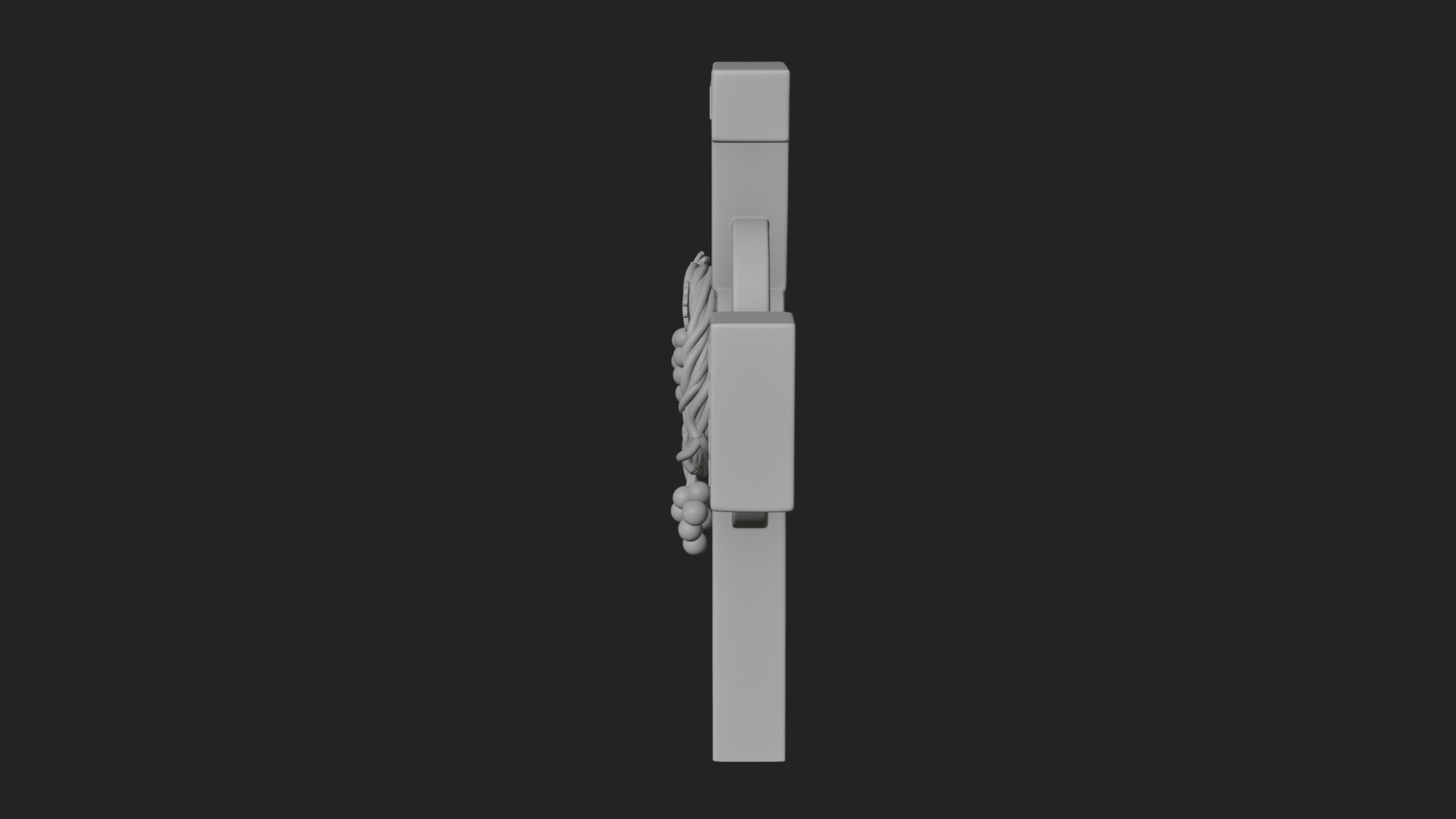 Carved Relief Wall Cross Design 172 3D Print Model 3D Model