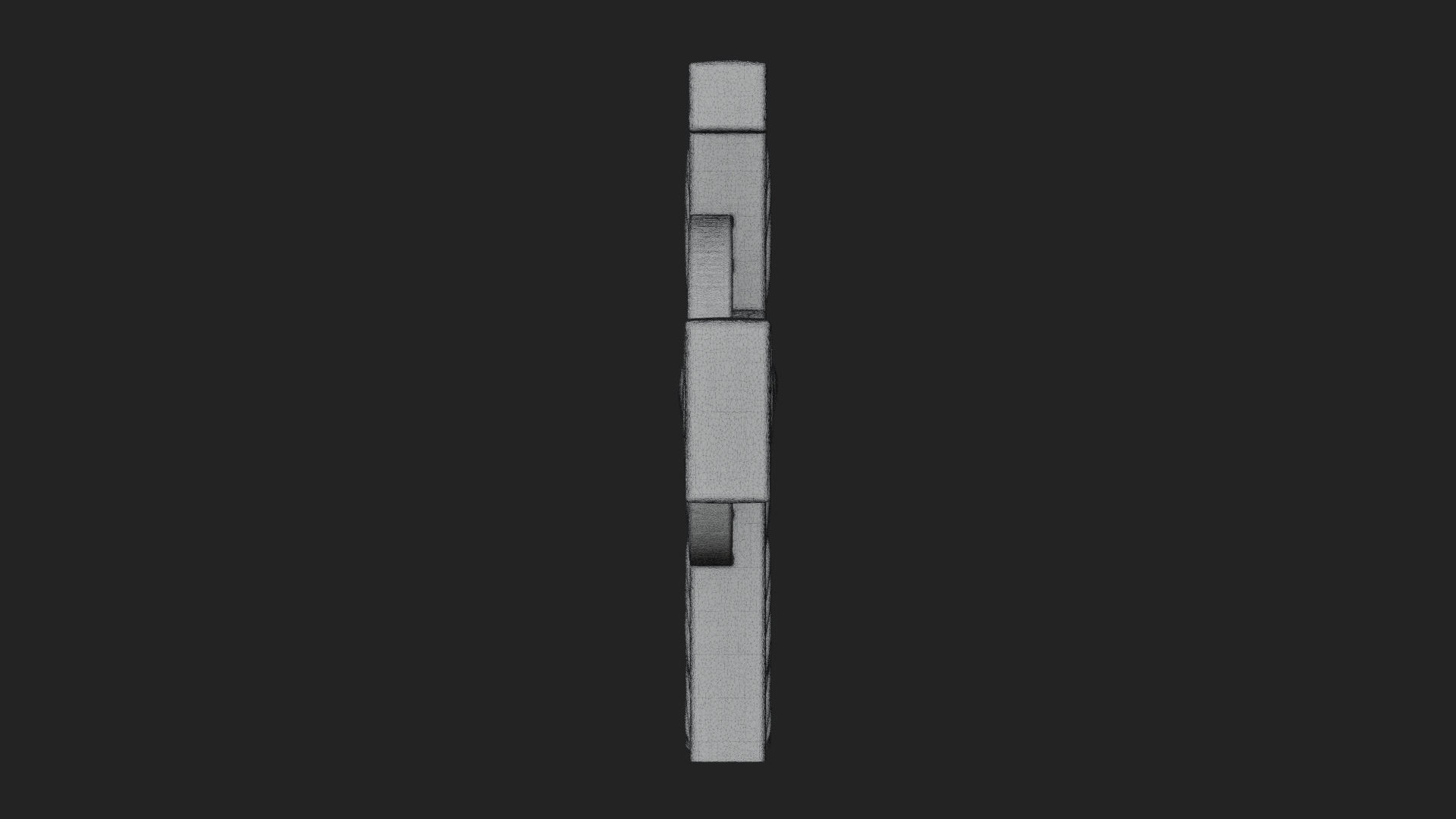 Carved Relief Wall Cross Design 175 3D Print Model 3D Model