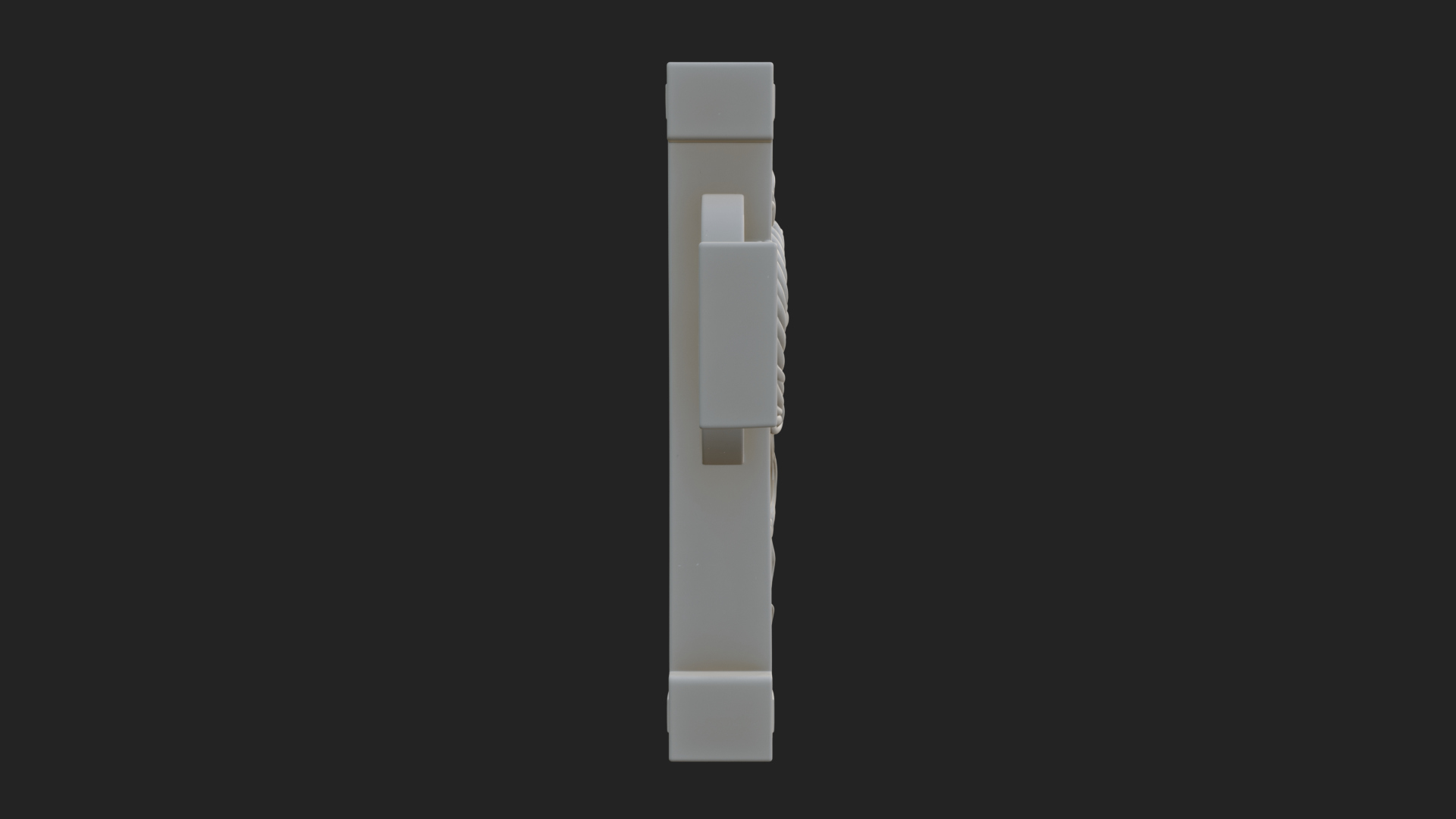 Carved Relief Wall Cross Design 179 3D Print Model 3D Model