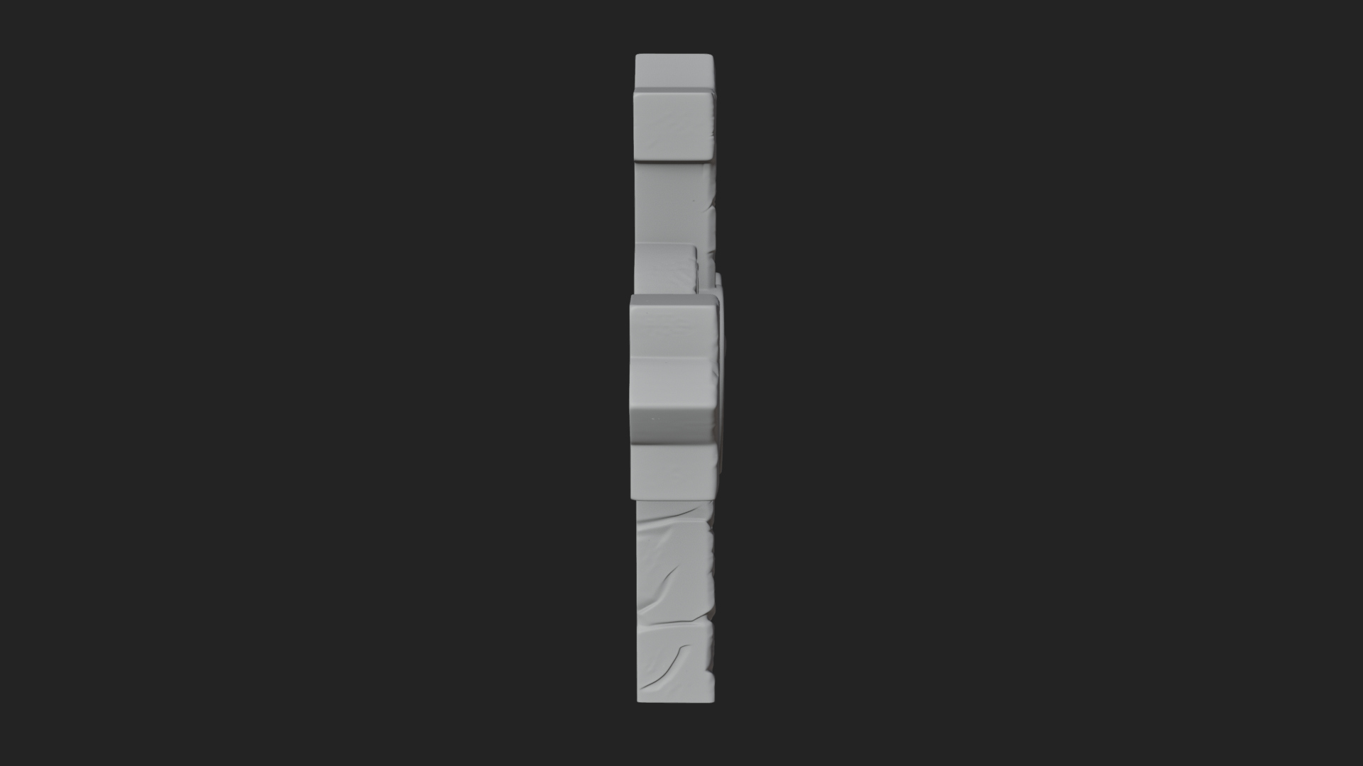 Carved Relief Wall Cross Design 184 3D Print Model 3D Model
