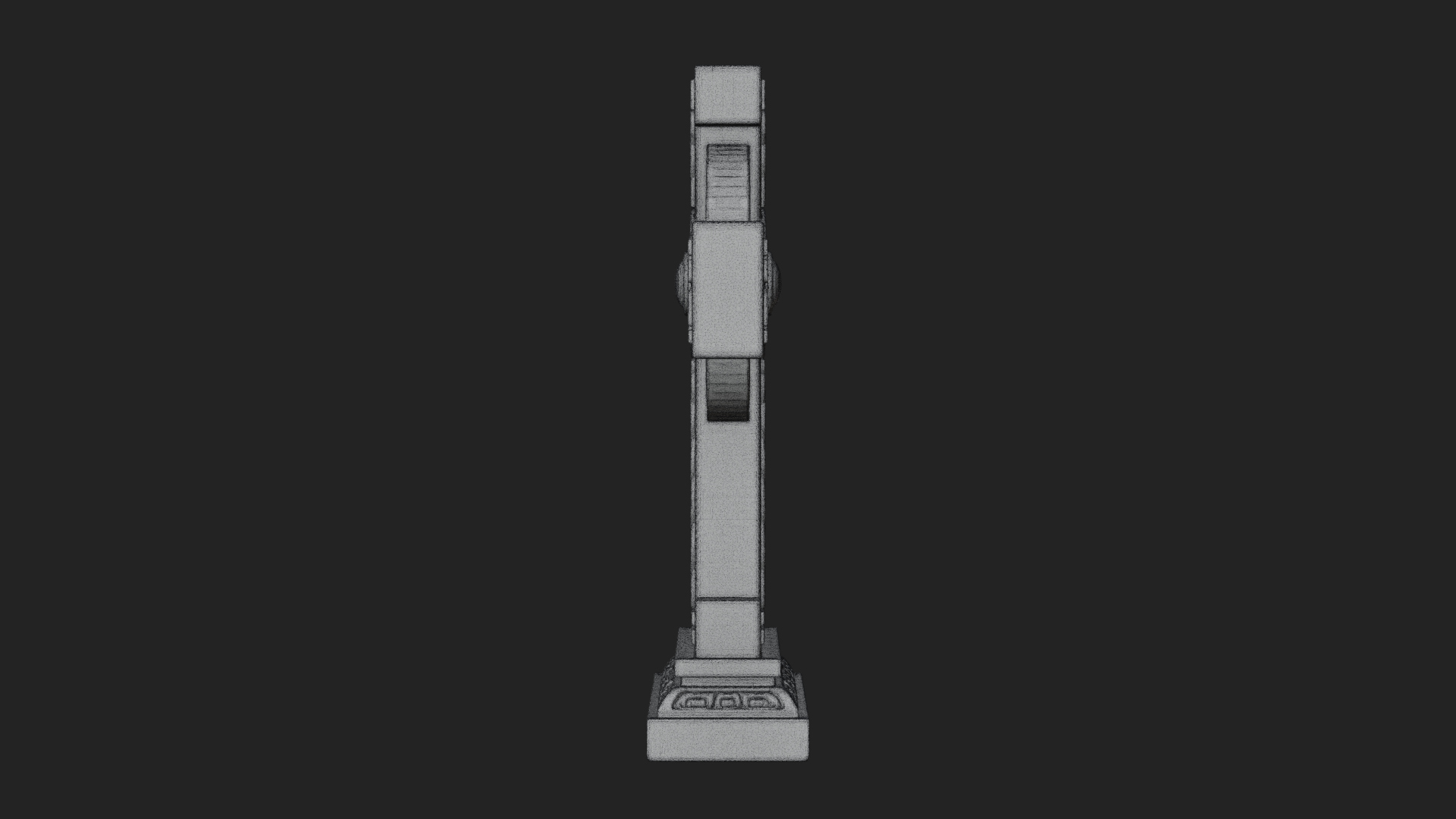 Carved Relief Wall Cross Design 185 3D Print Model 3D Model