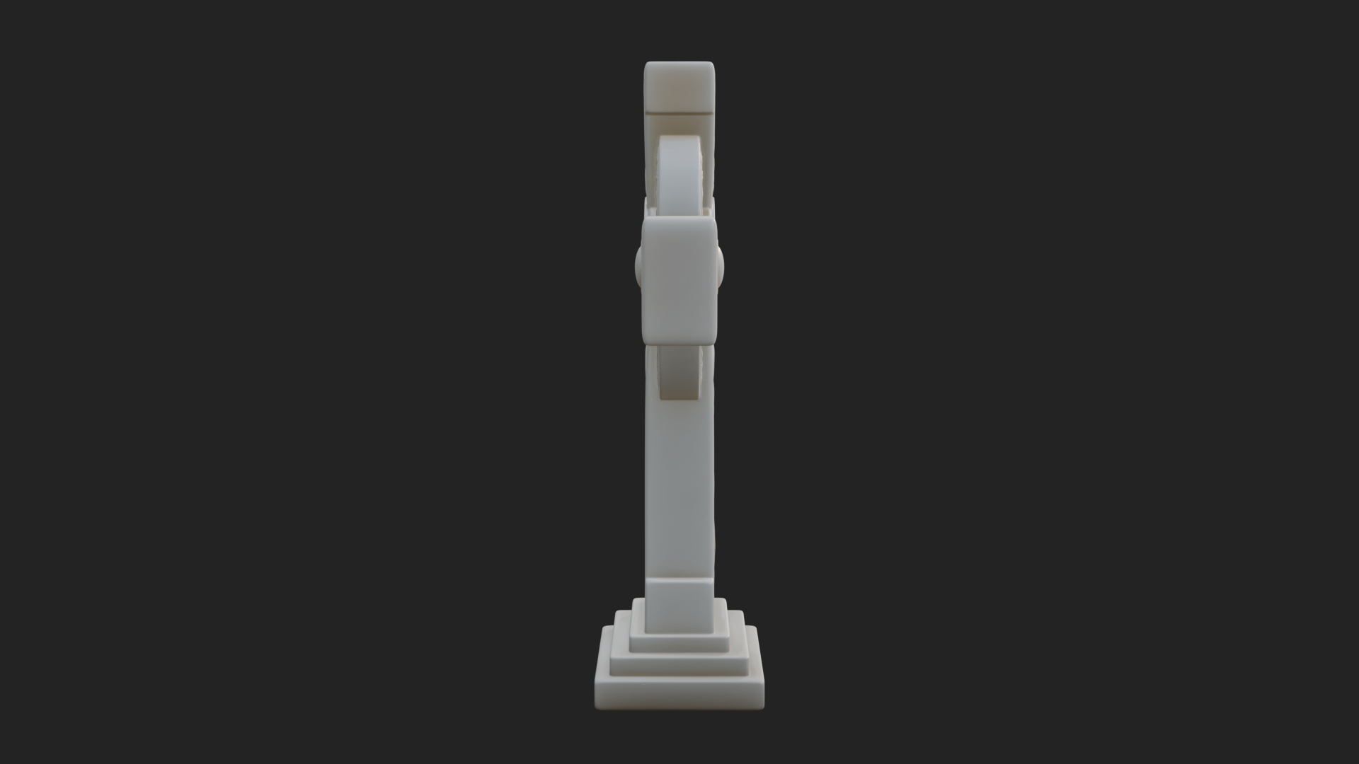 Carved Relief Wall Cross Design 189 3D Print Model 3D Model