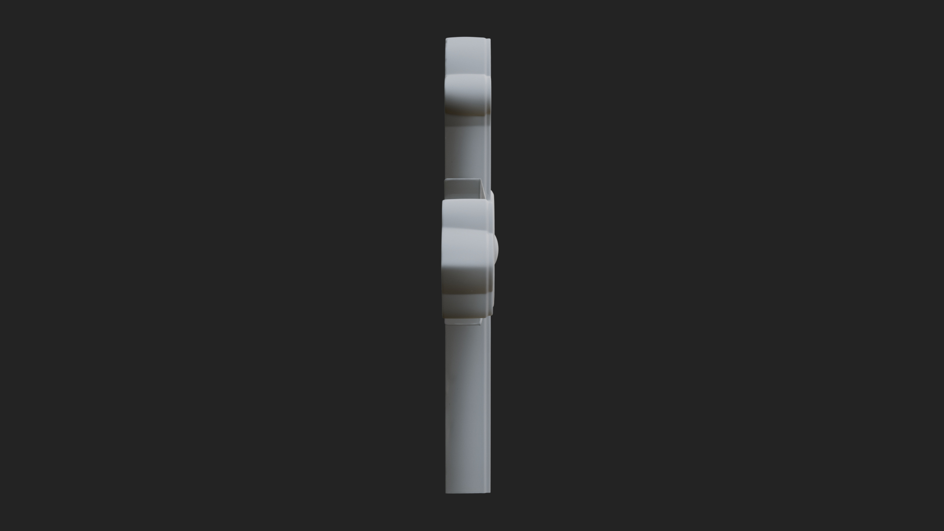 Carved Relief Wall Cross Design 191 3D Print Model 3D Model