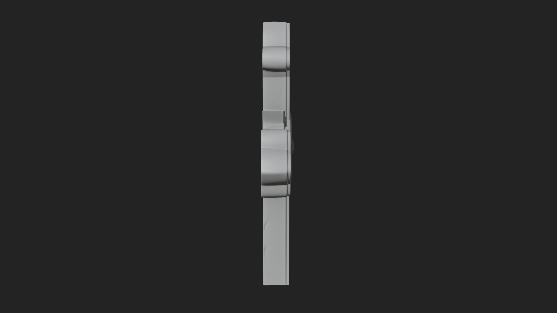 Carved Relief Wall Cross Design 191 3D Print Model 3D Model