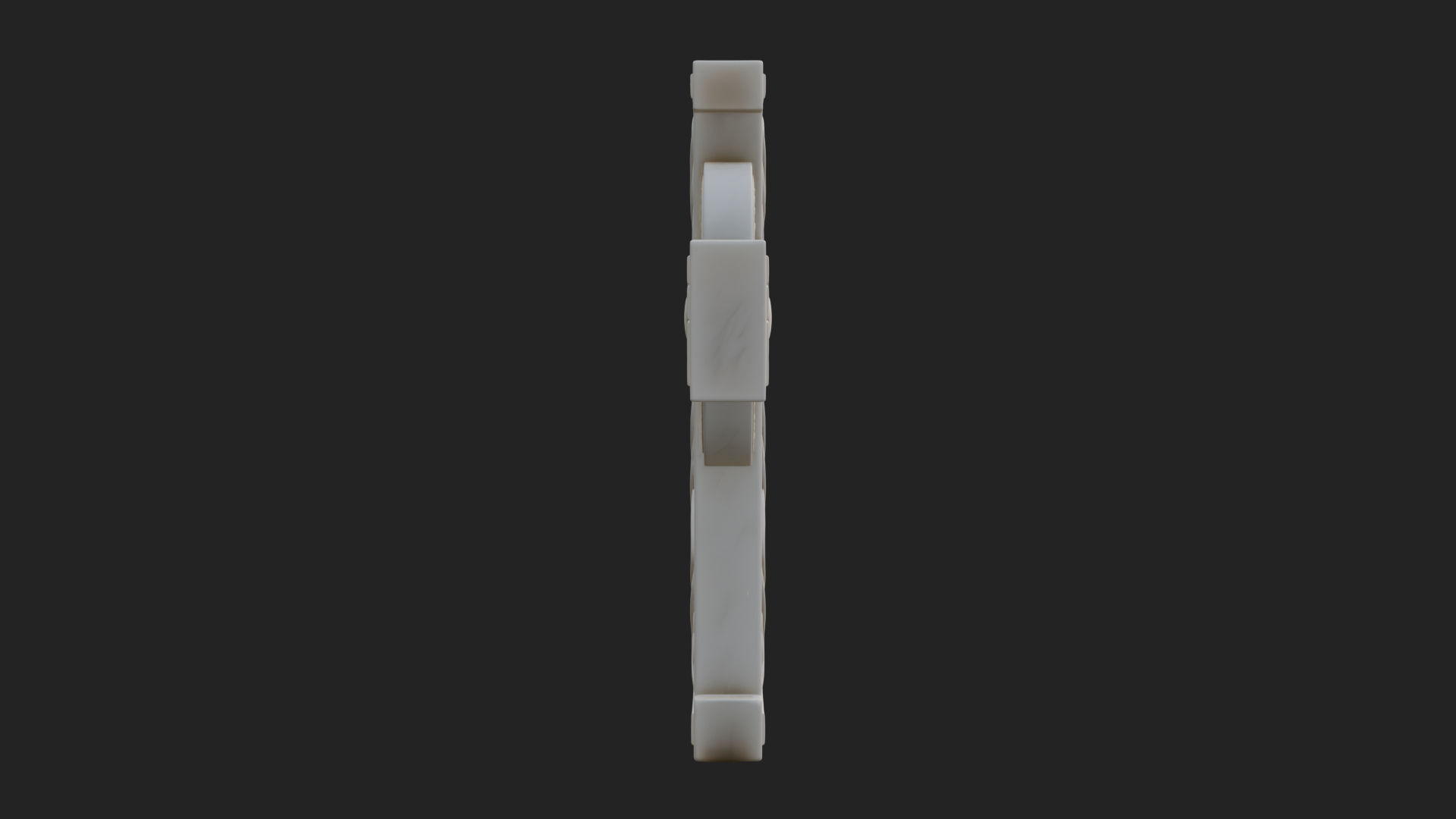 Carved Relief Wall Cross Design 192 3D Print Model 3D Model