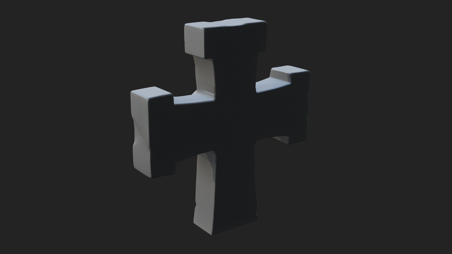 Carved Relief Wall Cross Design 193 3D Print Model 3D Model