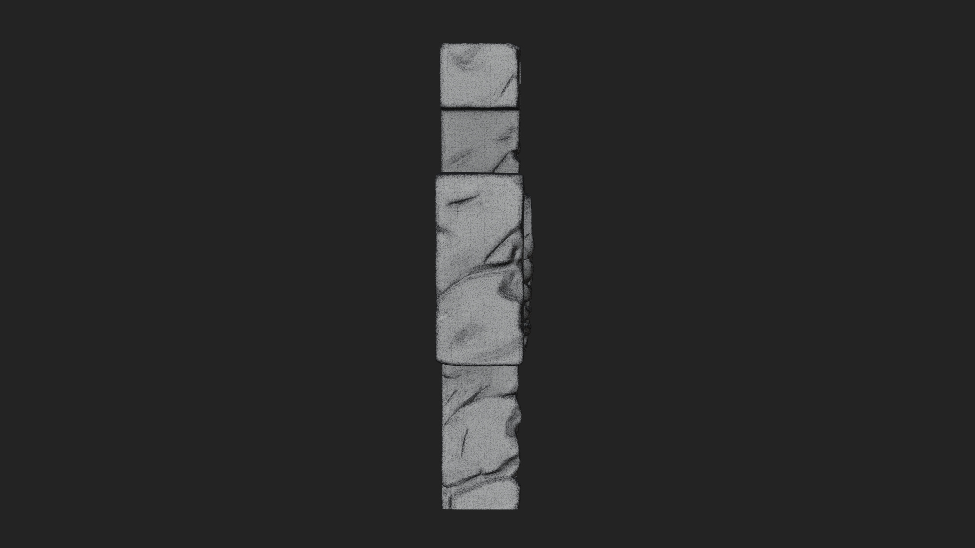 Carved Relief Wall Cross Design 193 3D Print Model 3D Model