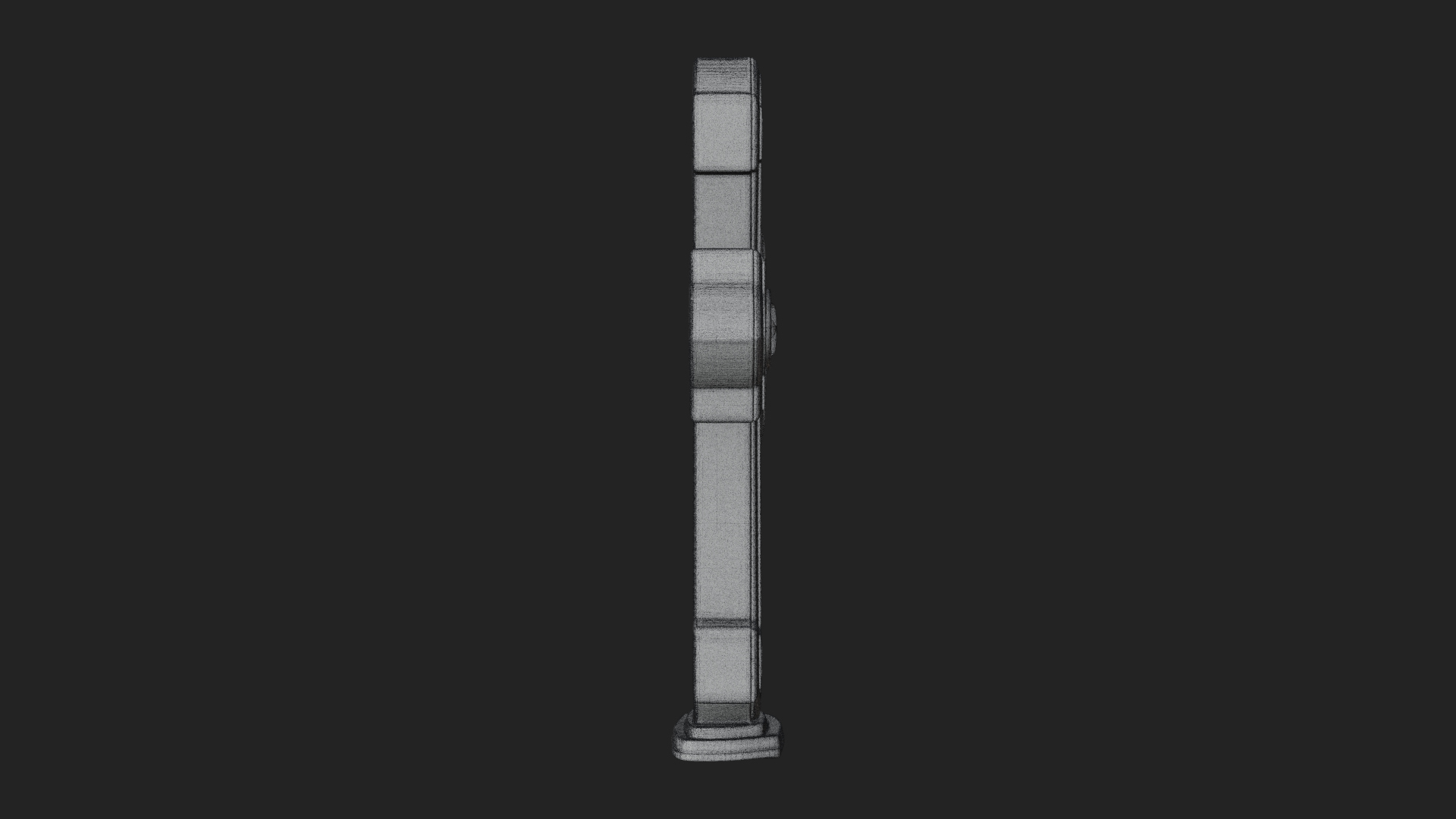 Carved Relief Wall Cross Design 194 3D Print Model 3D Model