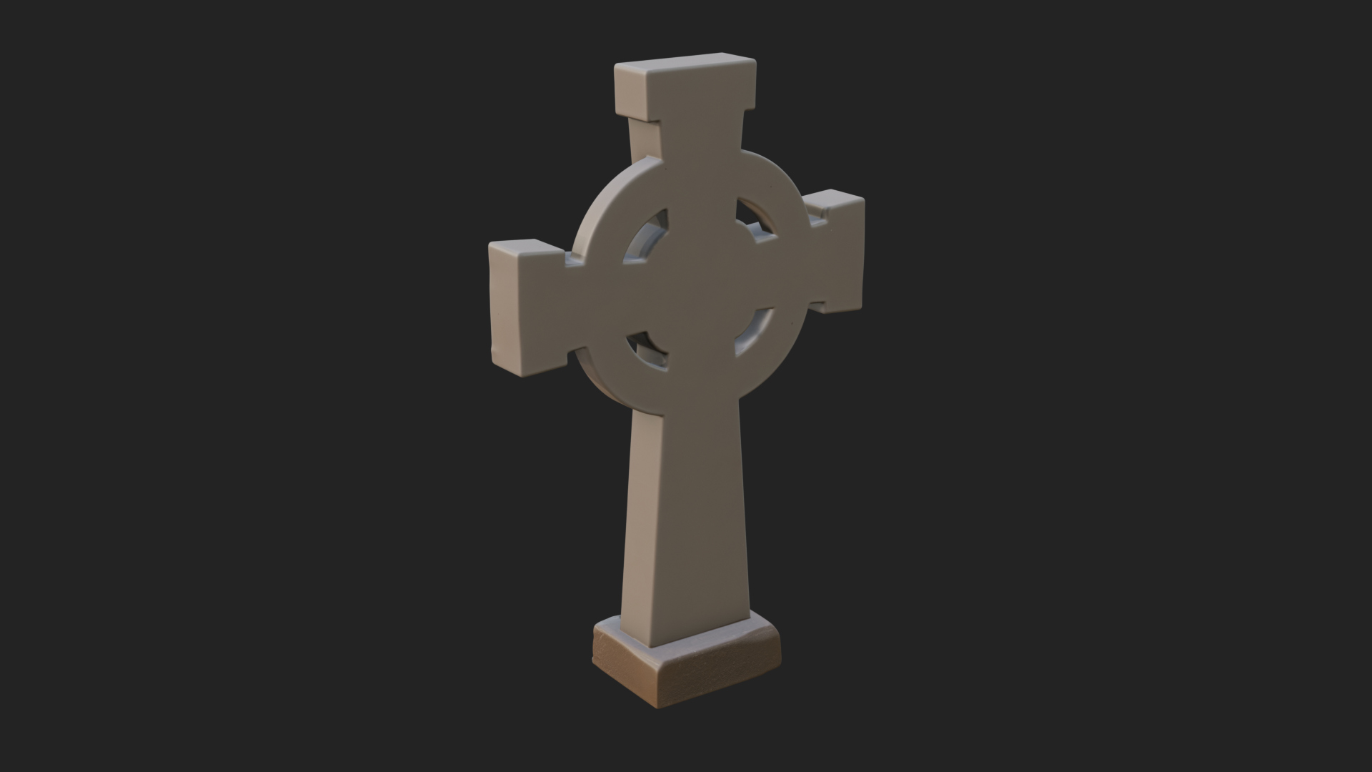 Carved Relief Wall Cross Design 197 3D Print Model 3D Model
