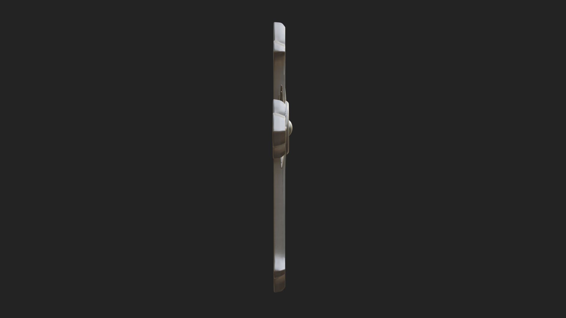 Carved Relief Wall Cross Design 198 3D Print Model 3D Model