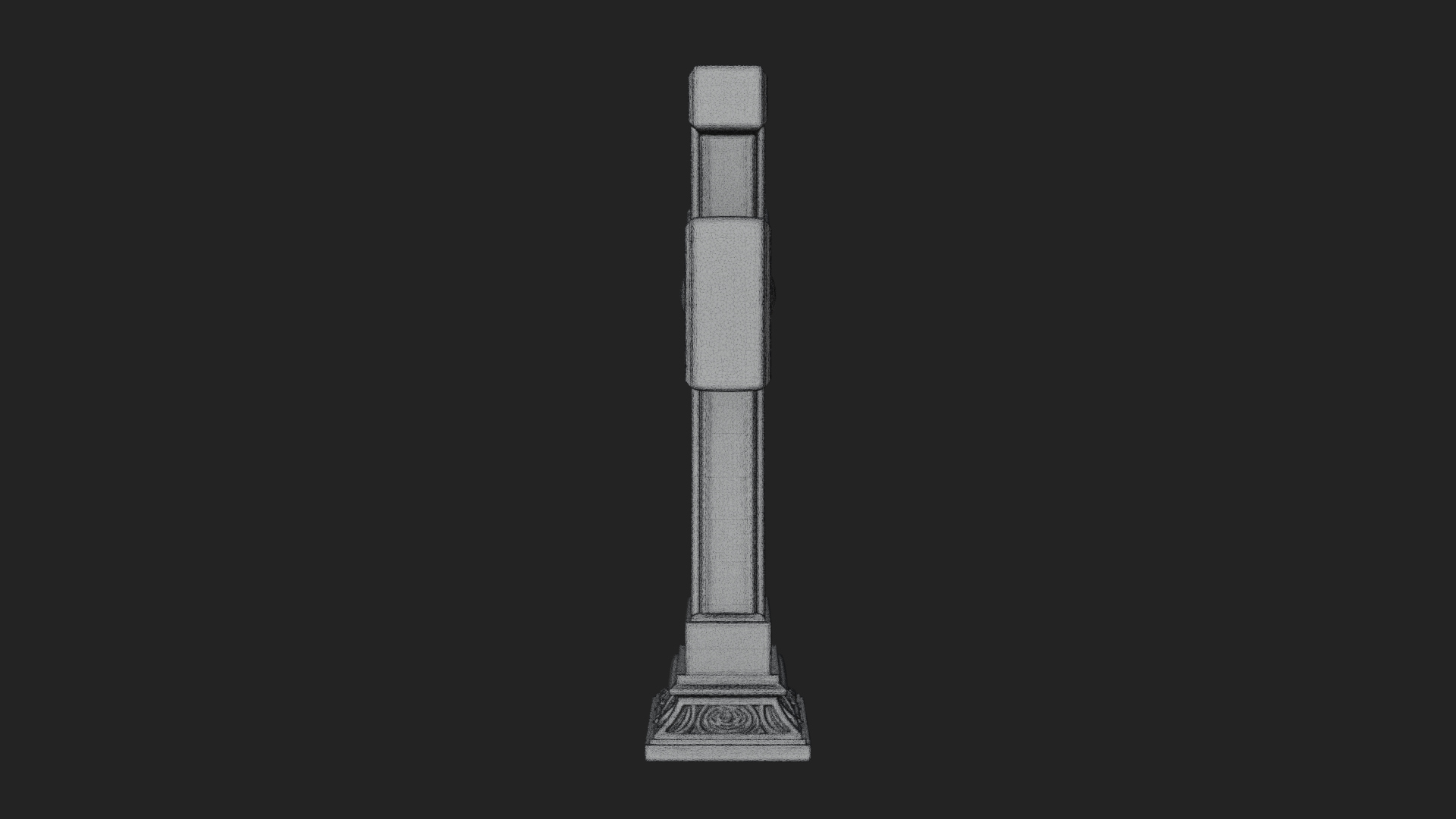 Carved Relief Wall Cross Design 199 3D Print Model 3D Model