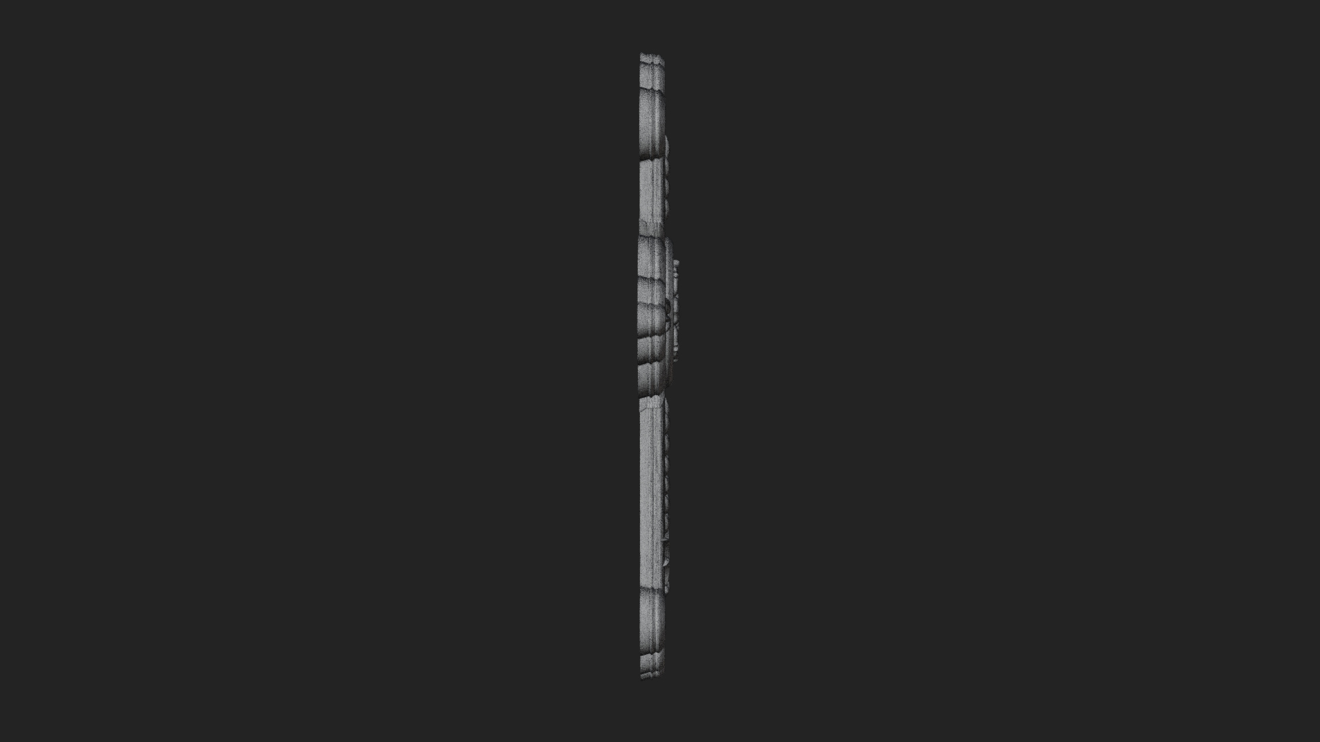 Carved Relief Wall Cross Design 21 3D Print Model 3D Model