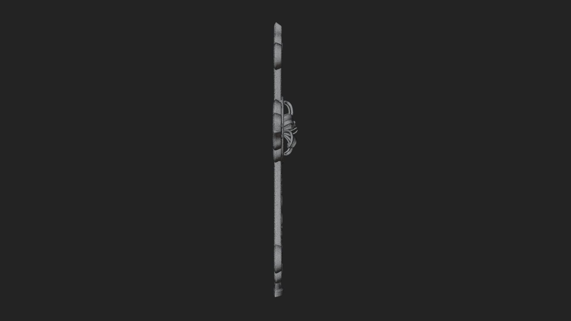 Carved Relief Wall Cross Design 210 3D Print Model 3D Model