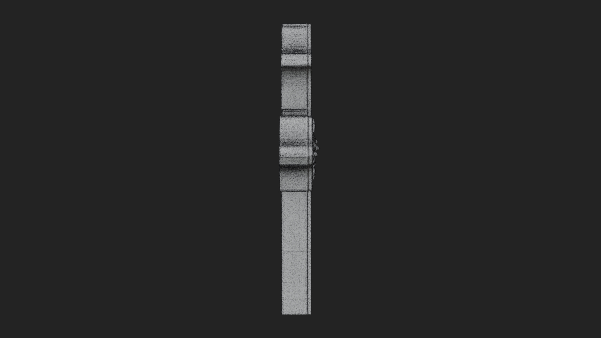 Carved Relief Wall Cross Design 212 3D Print Model 3D Model