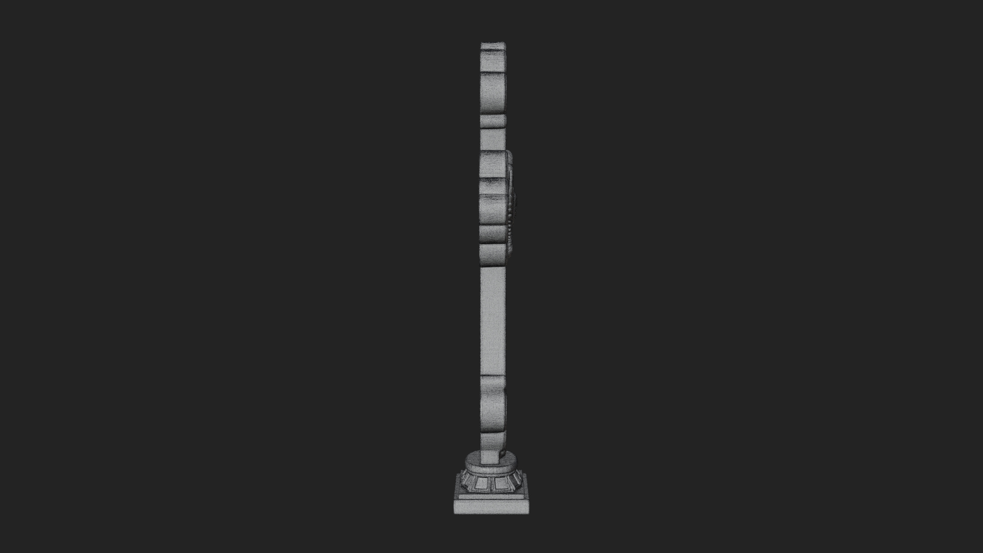 Carved Relief Wall Cross Design 213 3D Print Model 3D Model
