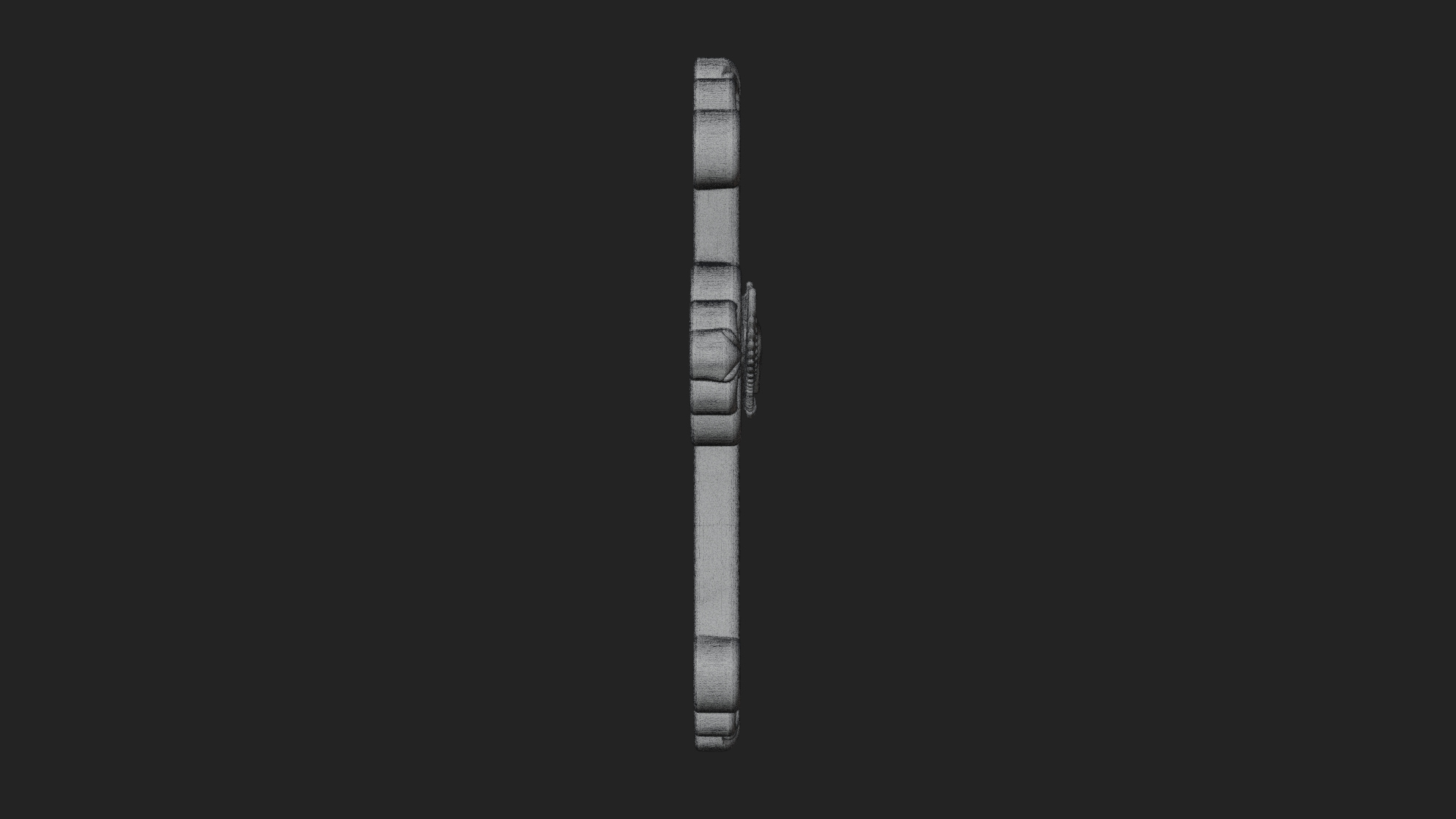 Carved Relief Wall Cross Design 216 3D Print Model 3D Model