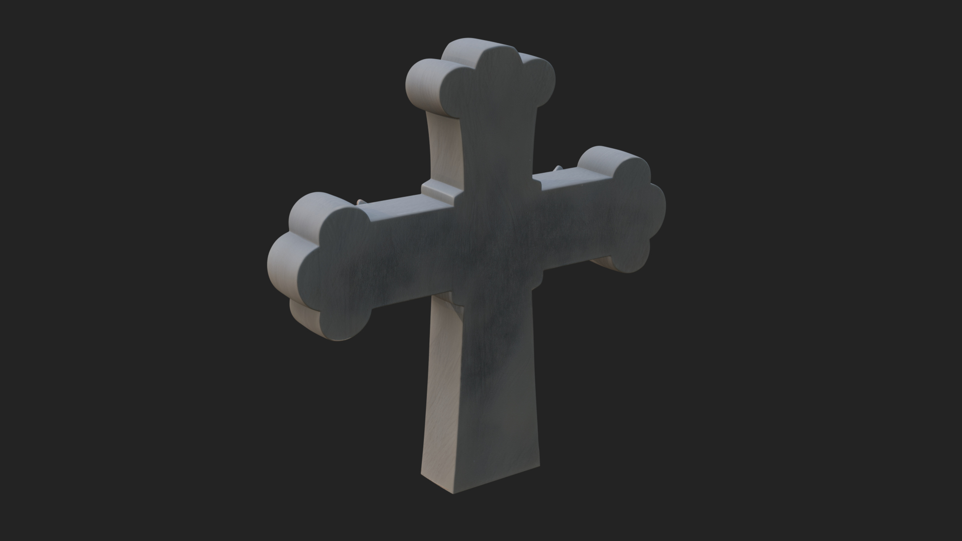 Carved Relief Wall Cross Design 219 3D Print Model 3D Model