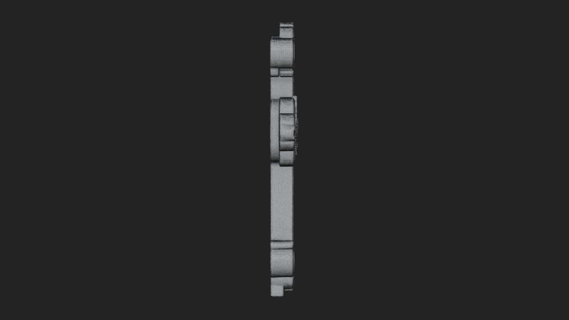 Carved Relief Wall Cross Design 221 3D Print Model 3D Model