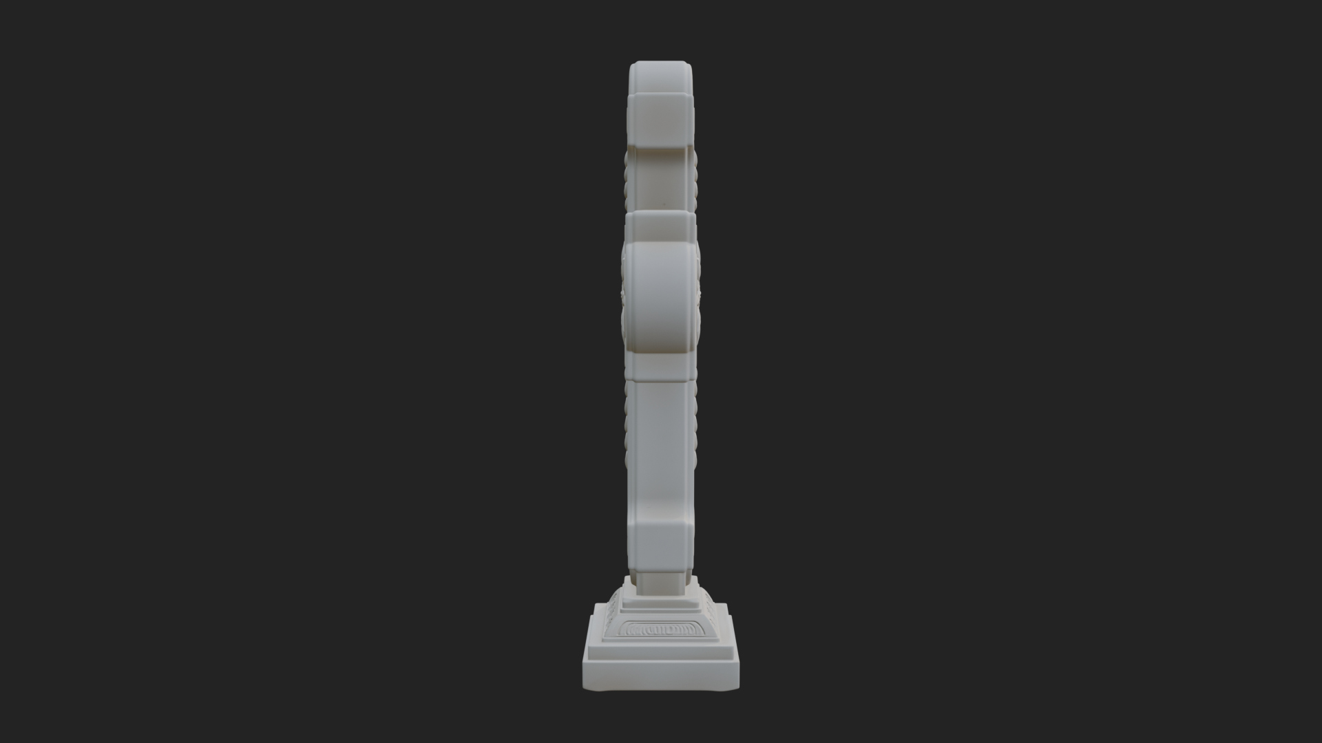 Carved Relief Wall Cross Design 224 3D Print Model 3D Model