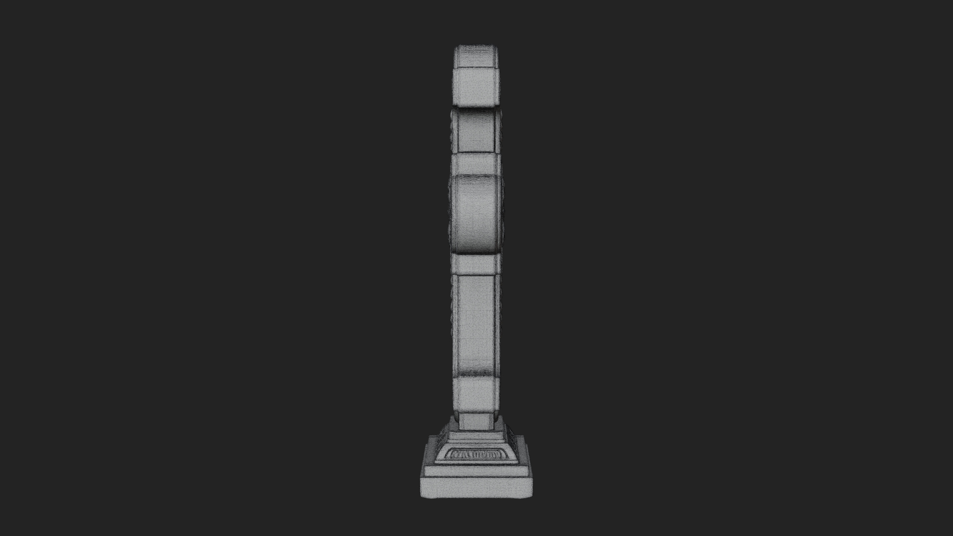 Carved Relief Wall Cross Design 224 3D Print Model 3D Model